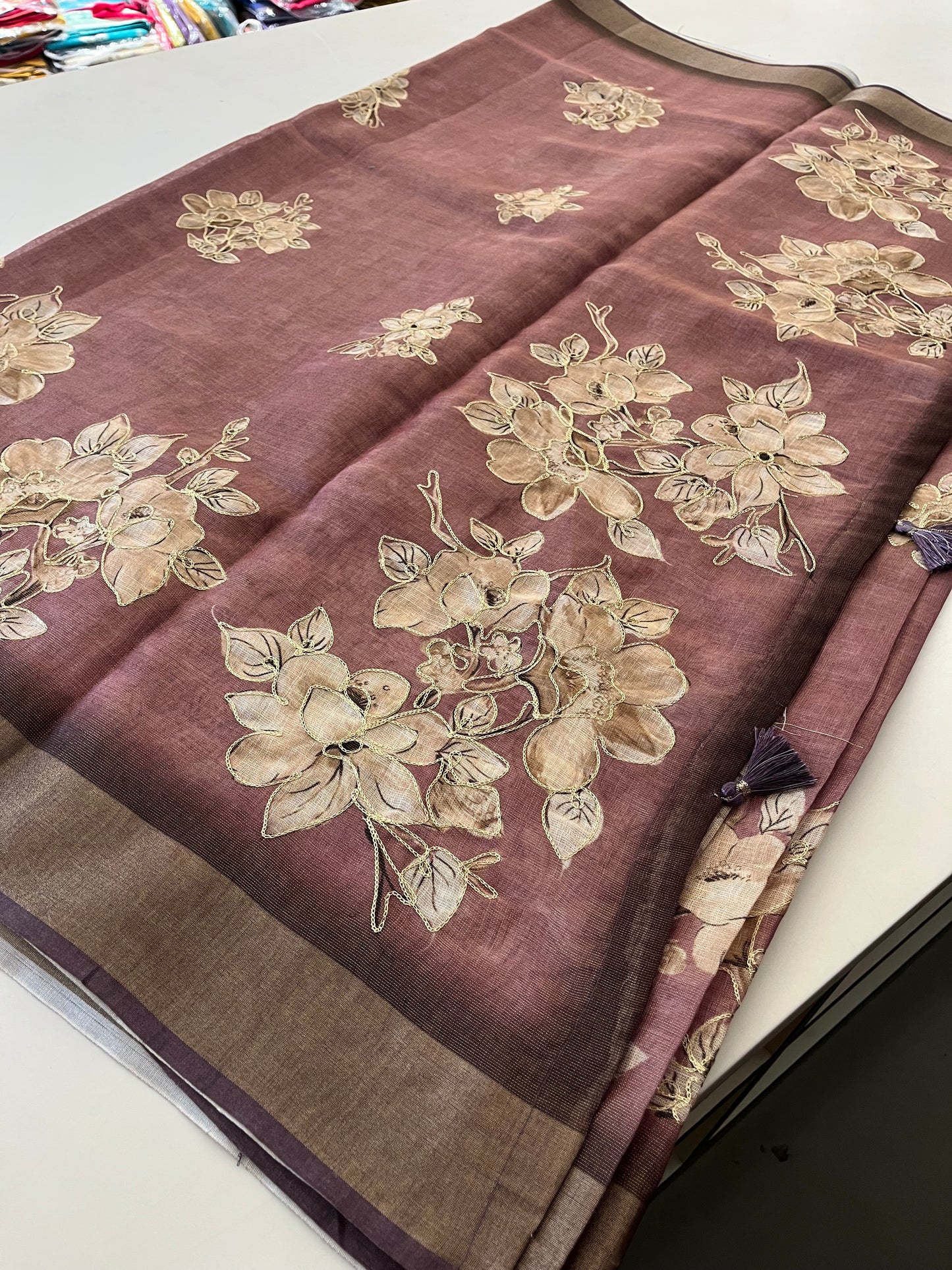 Designer Tussar Silk