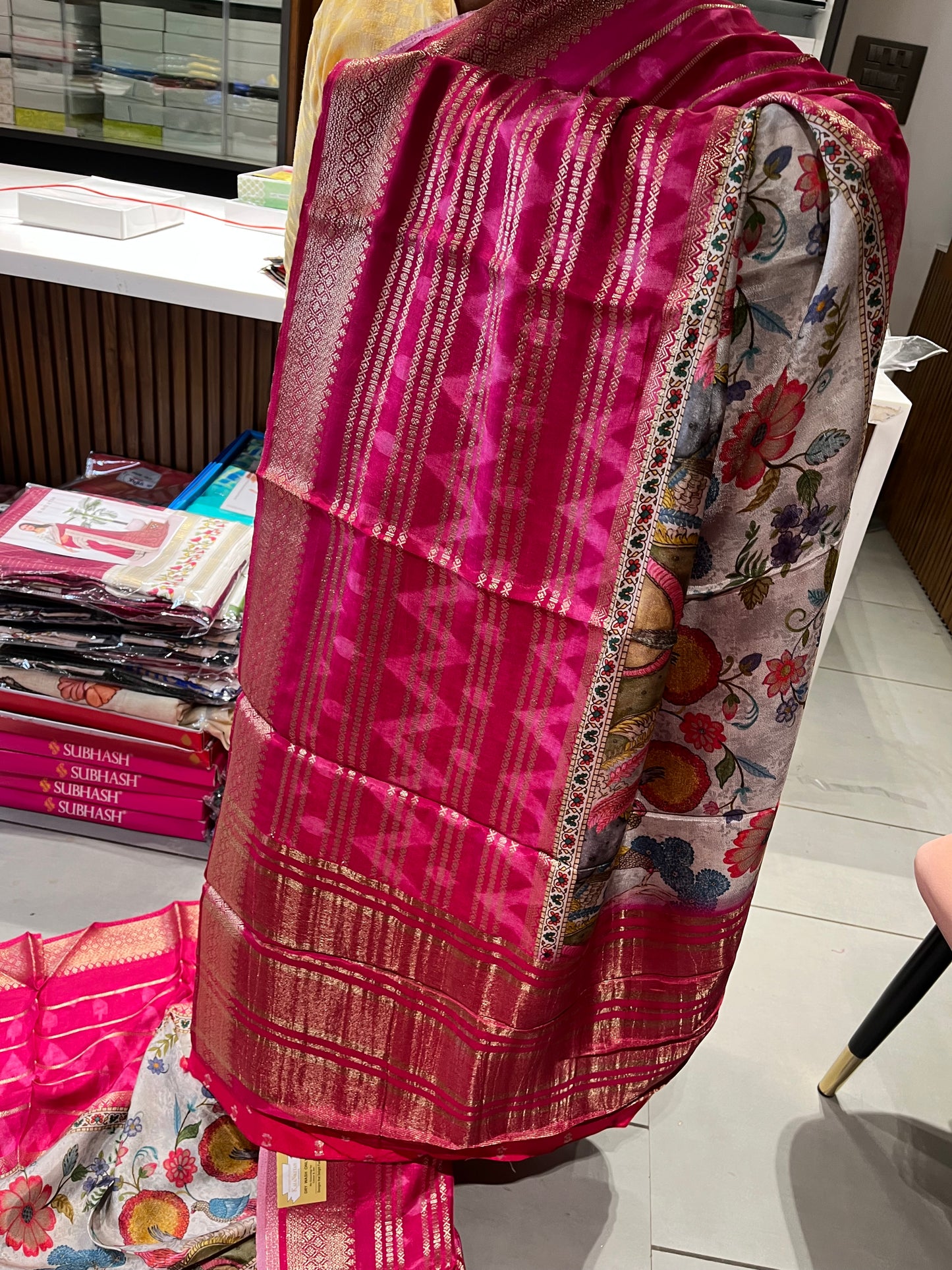 Kalamkari crape