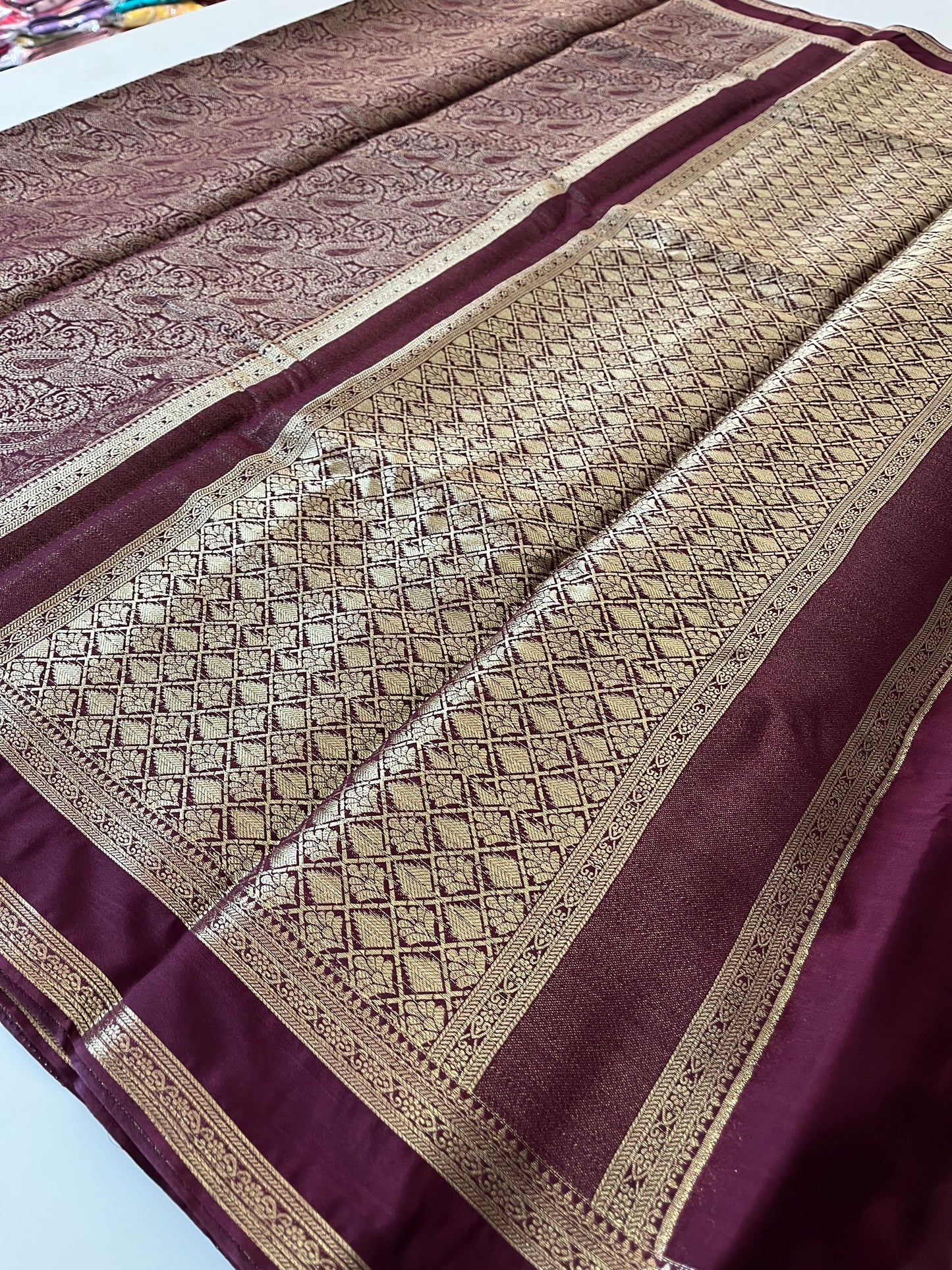 Banarasi brocade soft silk