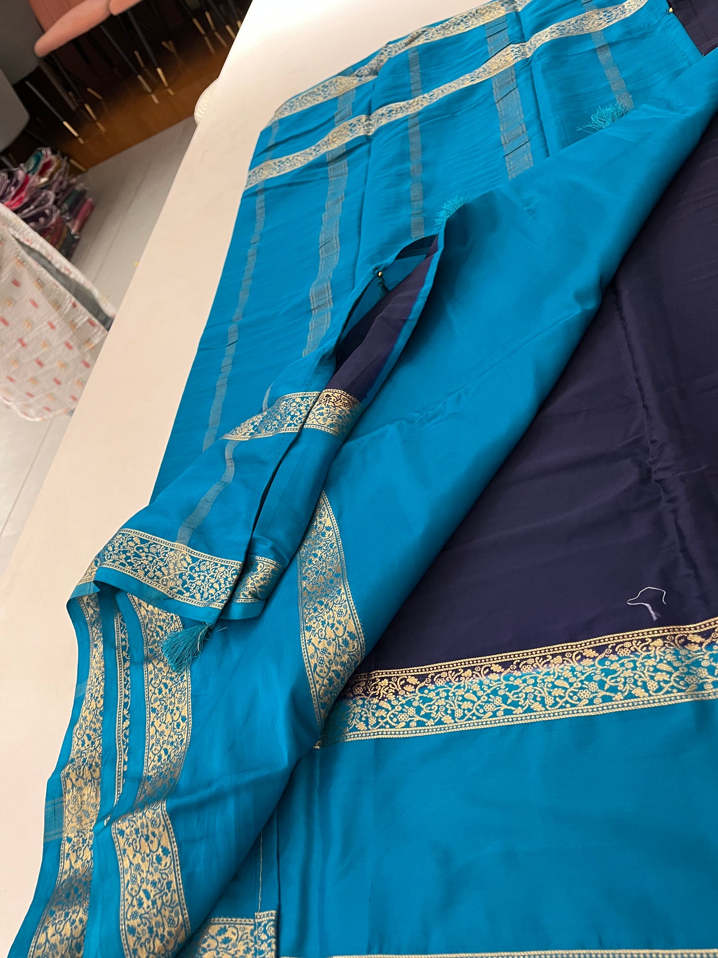 Ju9 Semi Mysore Silk