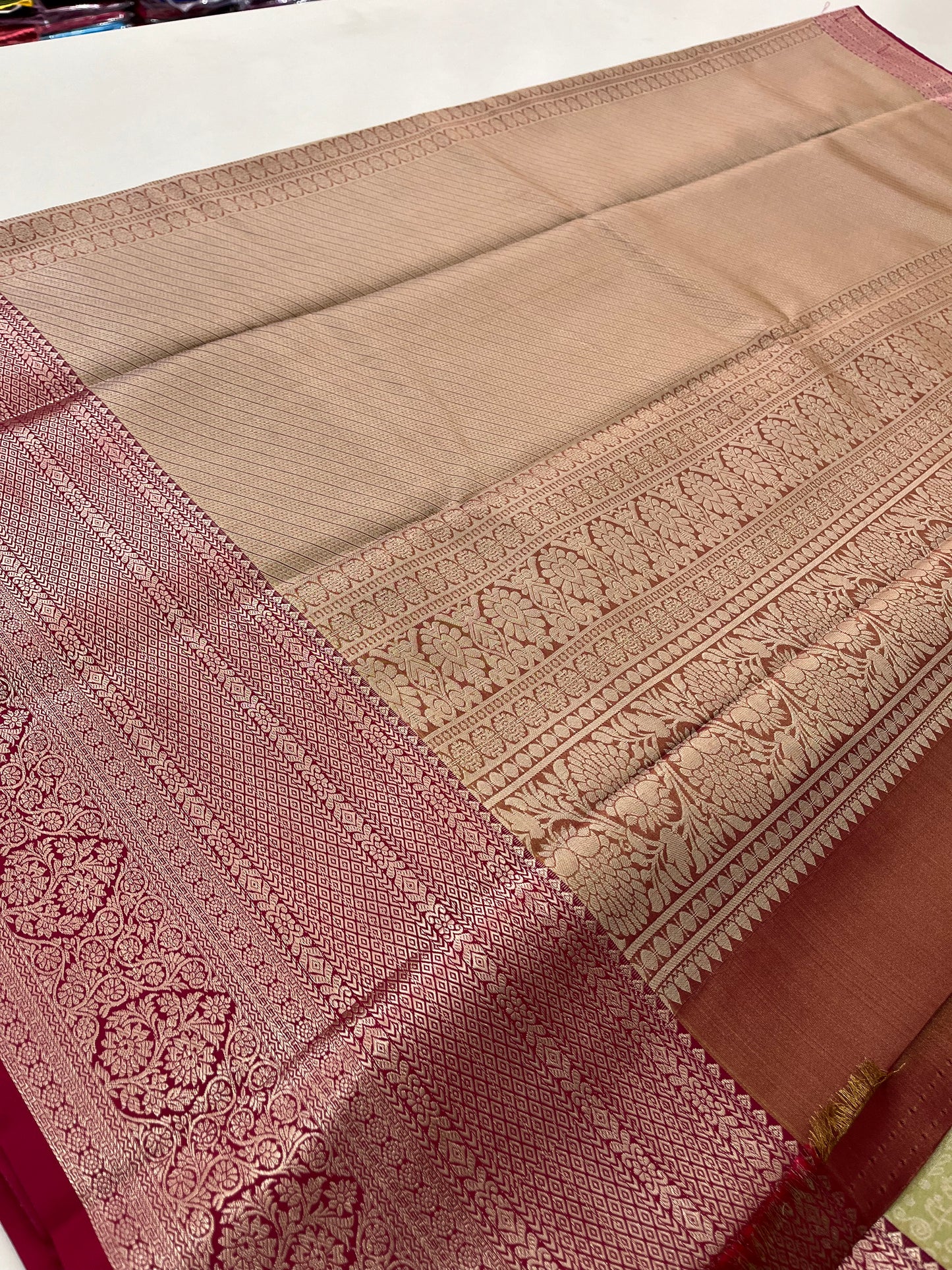 Kanchi tissue semi silk