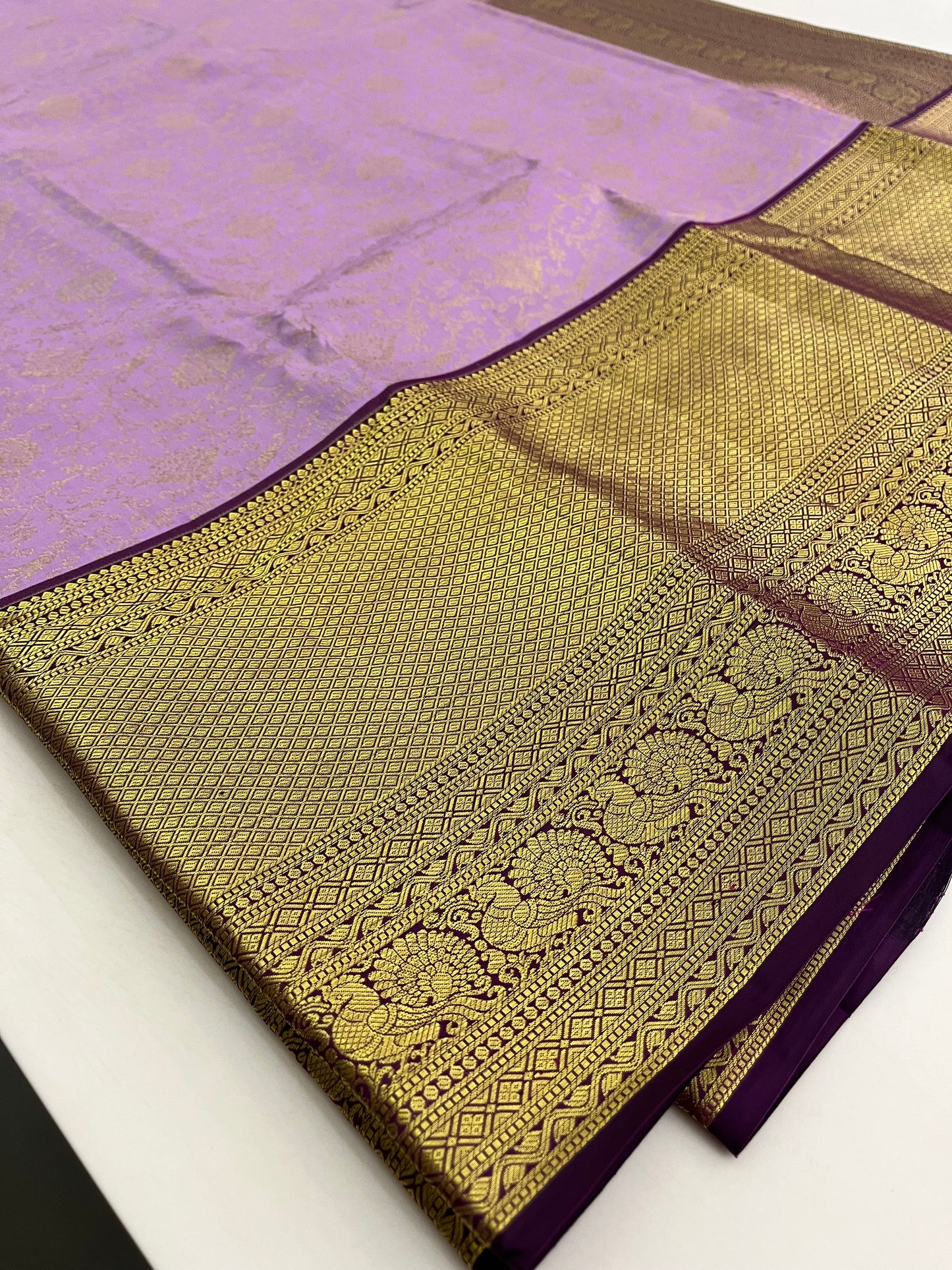 Pure Brocade Kanchi silk
