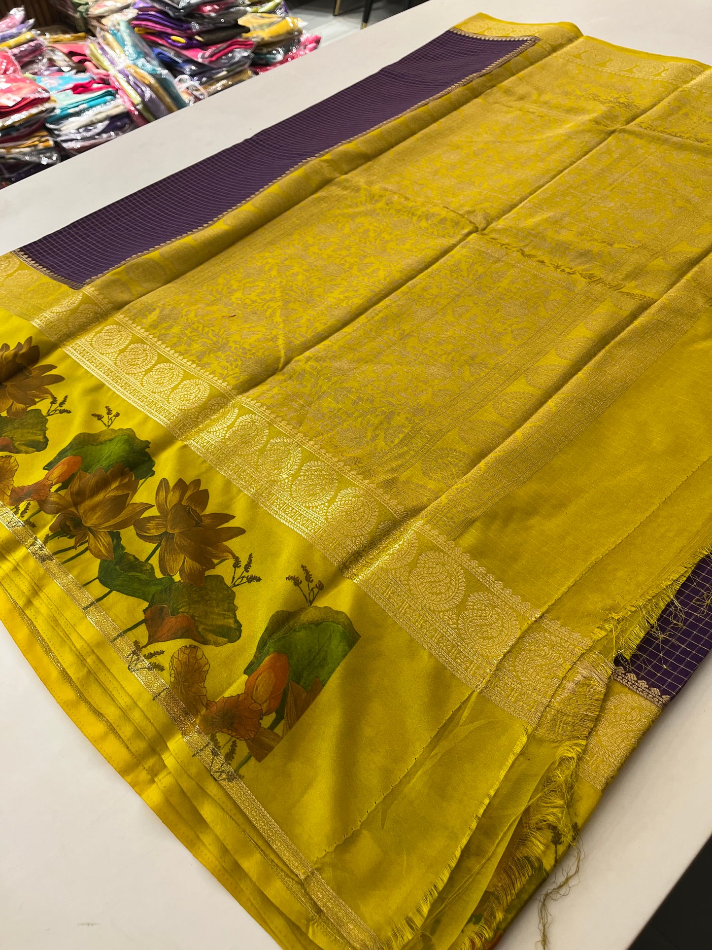 Designer crape Fancy
