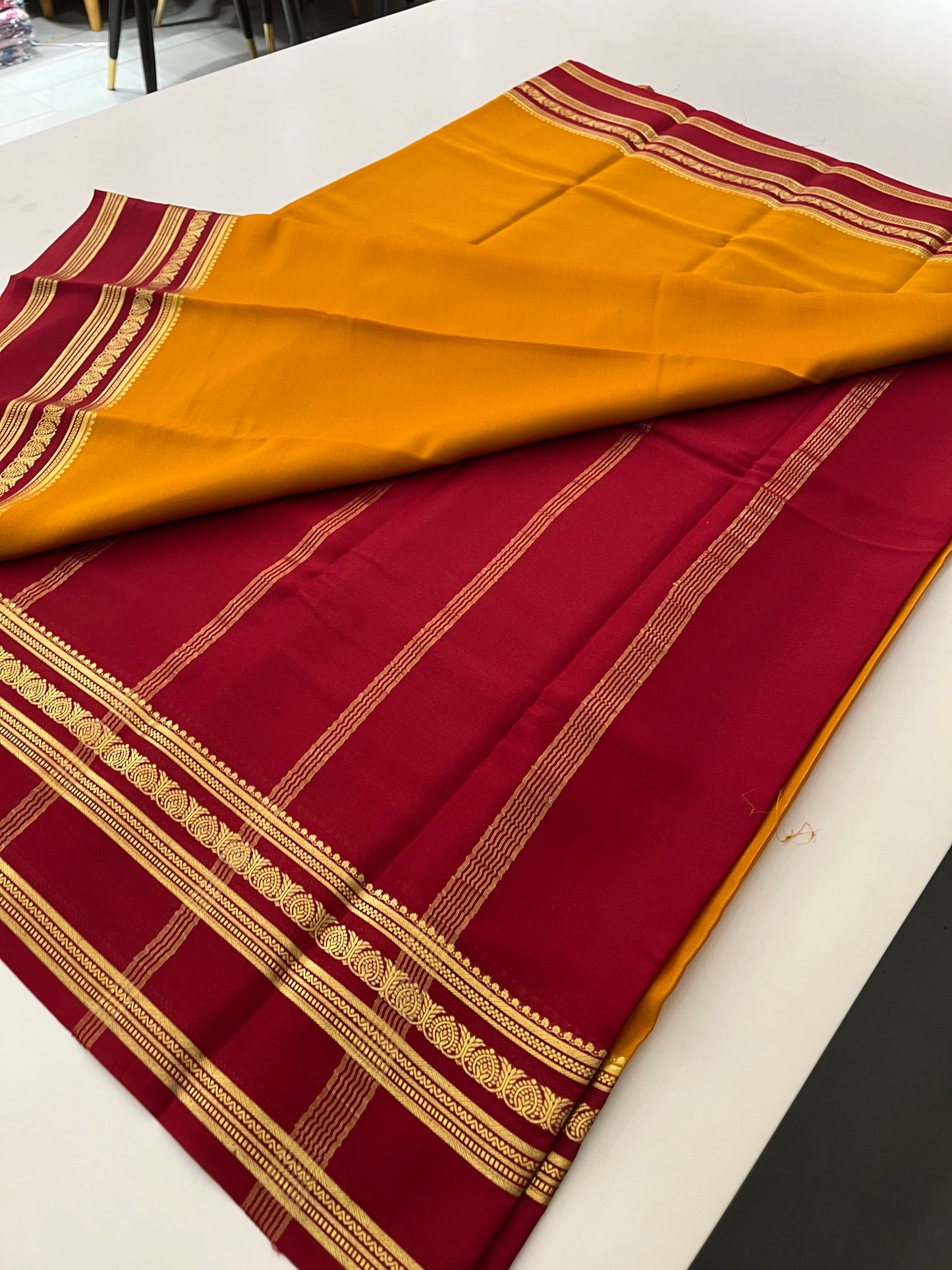 80 GSM Pure Crepe Mysore Silk