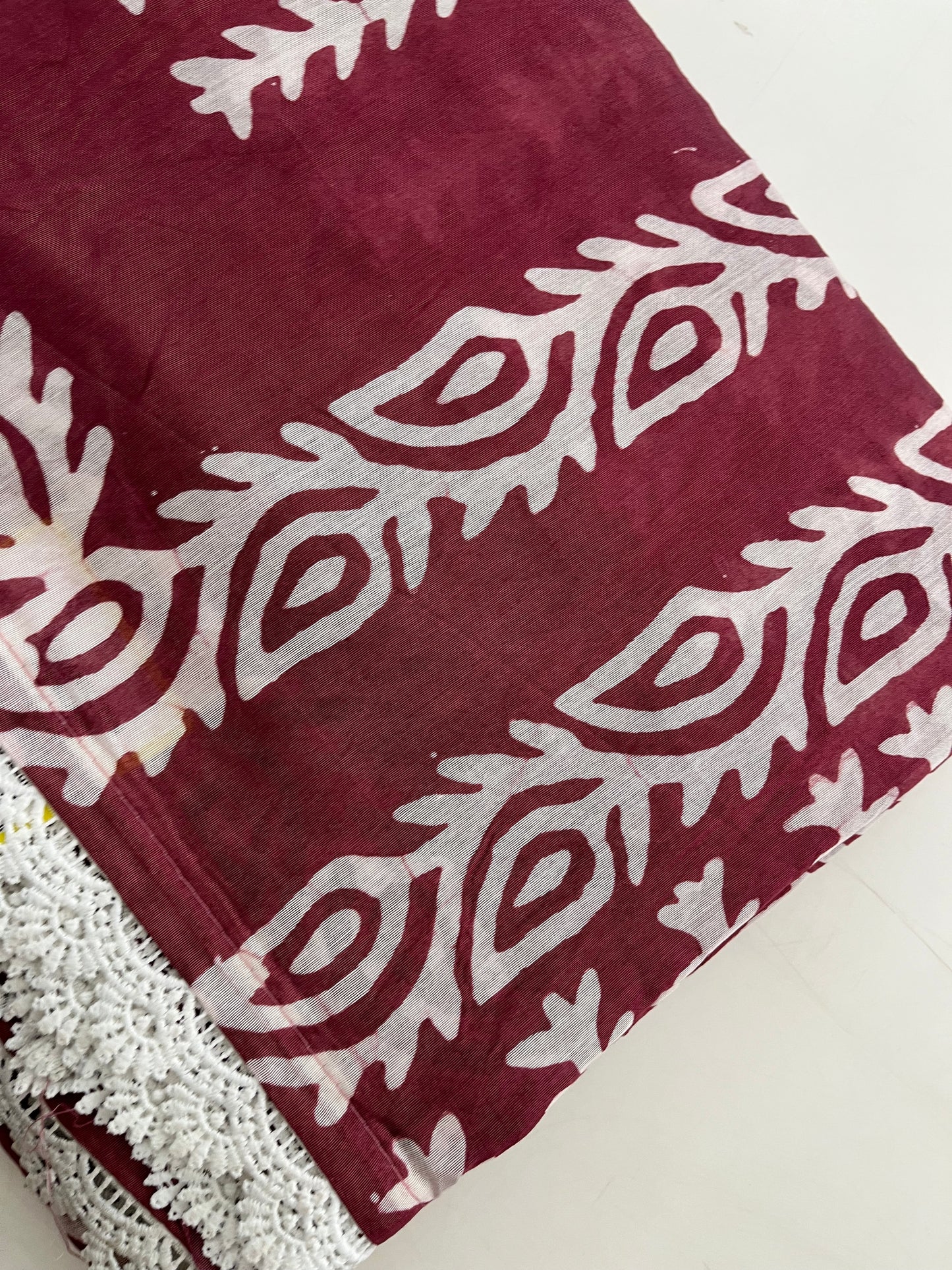 Fancy Soft Cotton Saree With Extra White chikankari Blouse