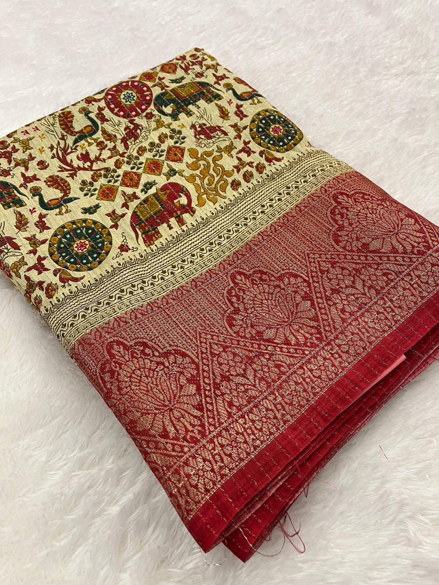 Tussar fancy