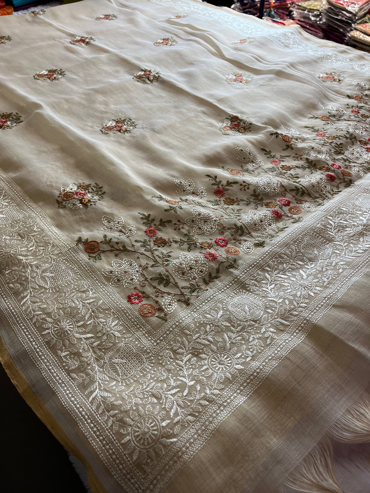 Linen Designer Embroidery
