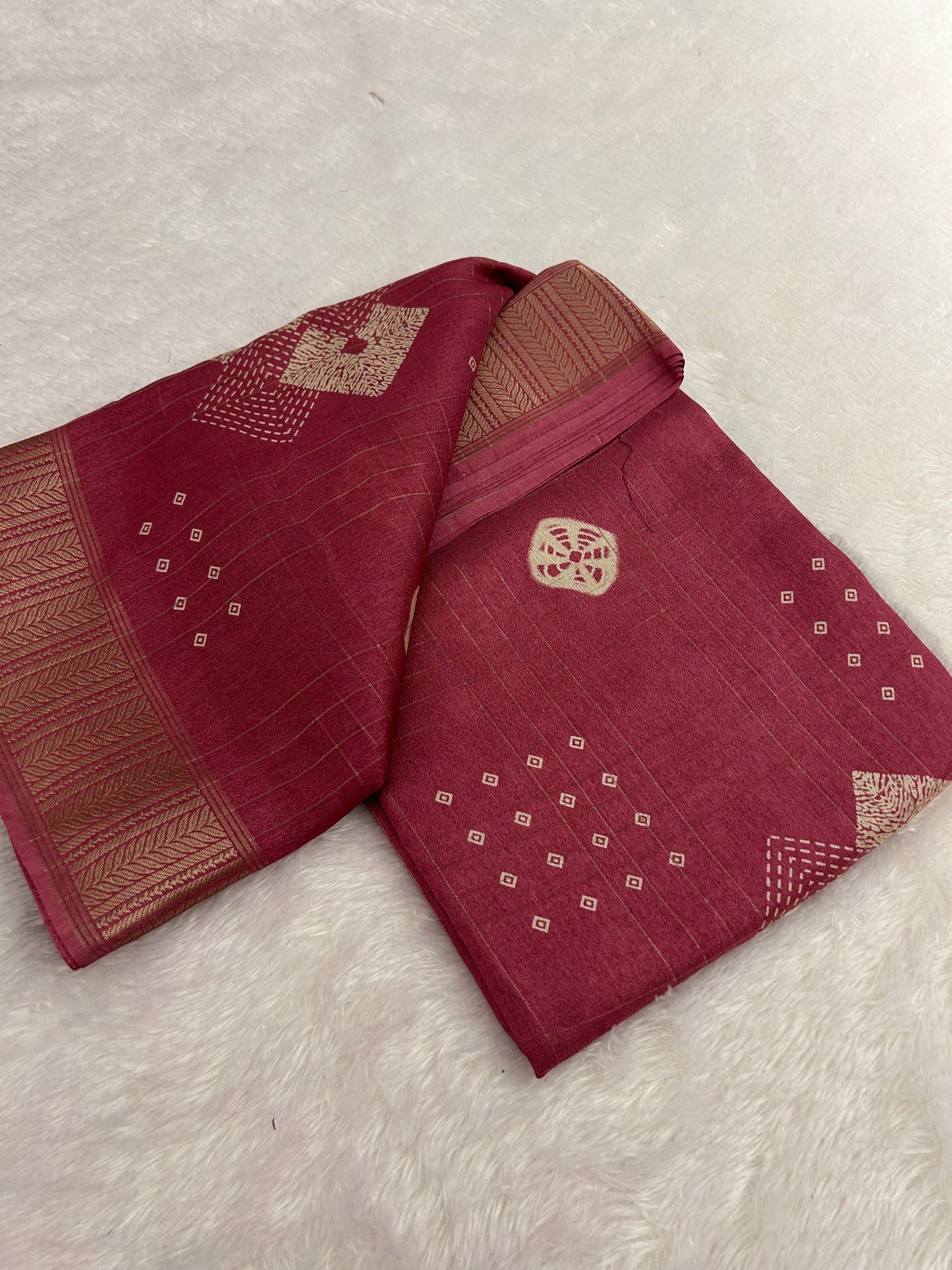 Tussar Chiffon