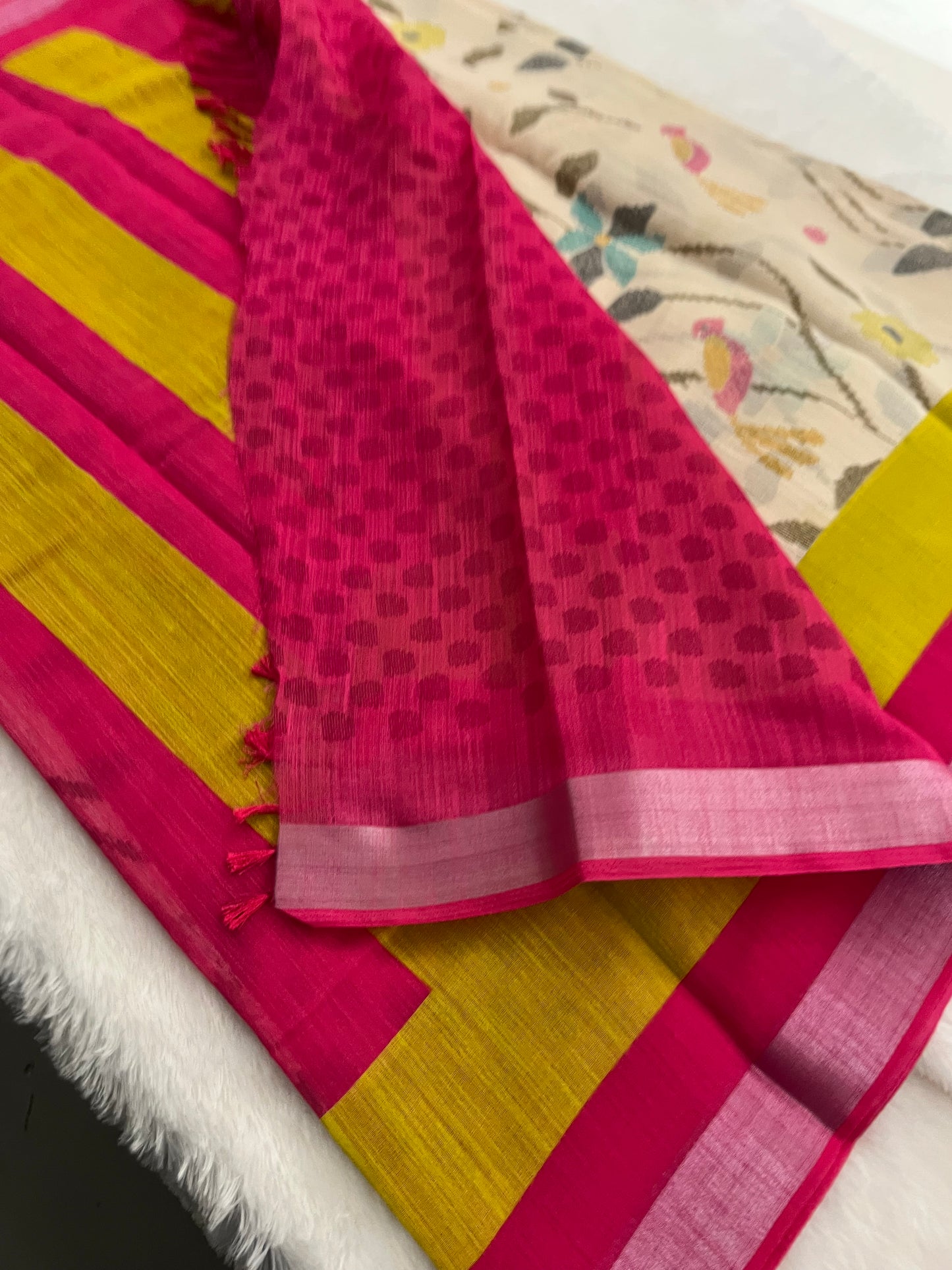 M10 linen chiffon