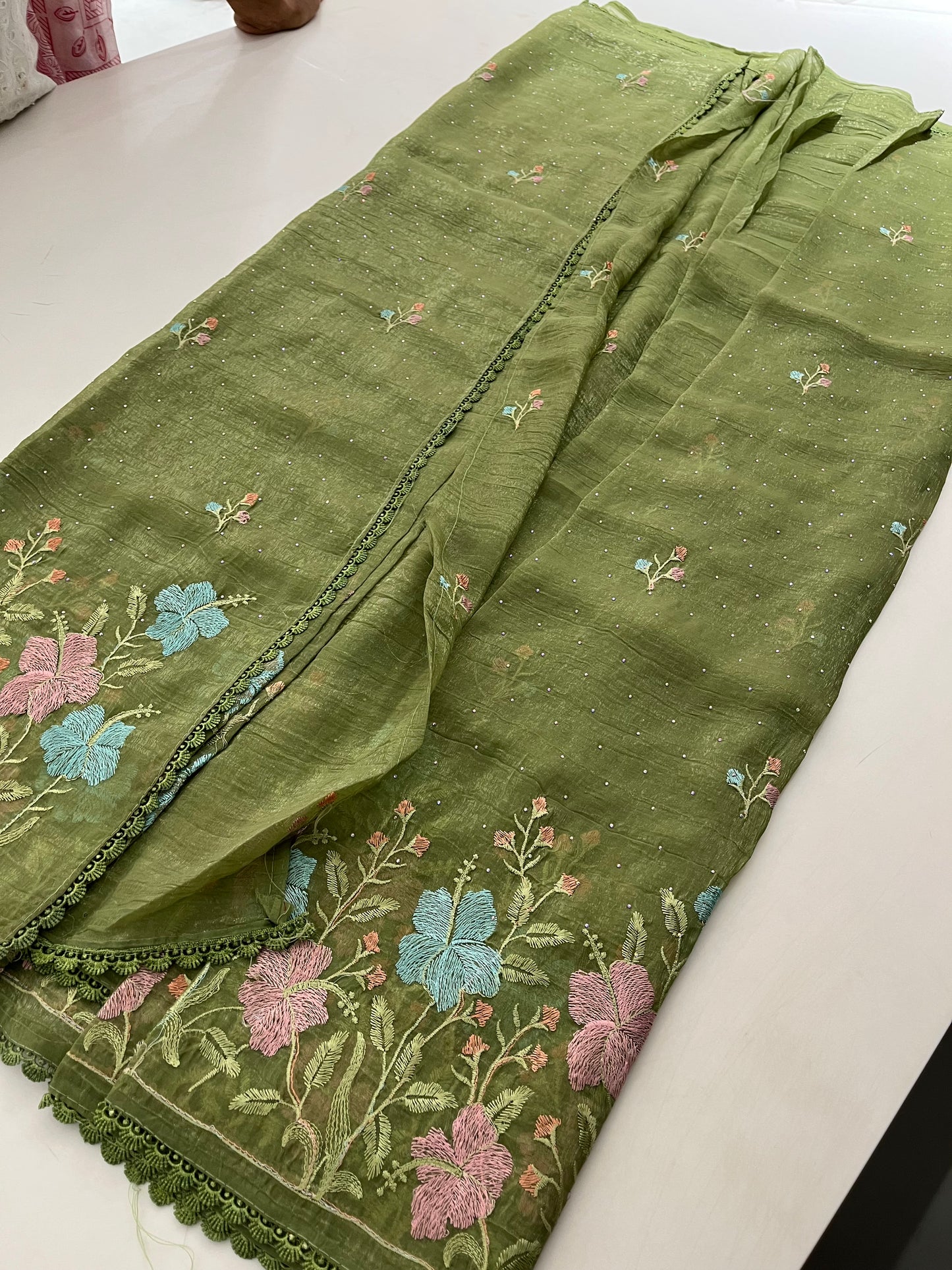 Ju9 Soft Organza Embroidery