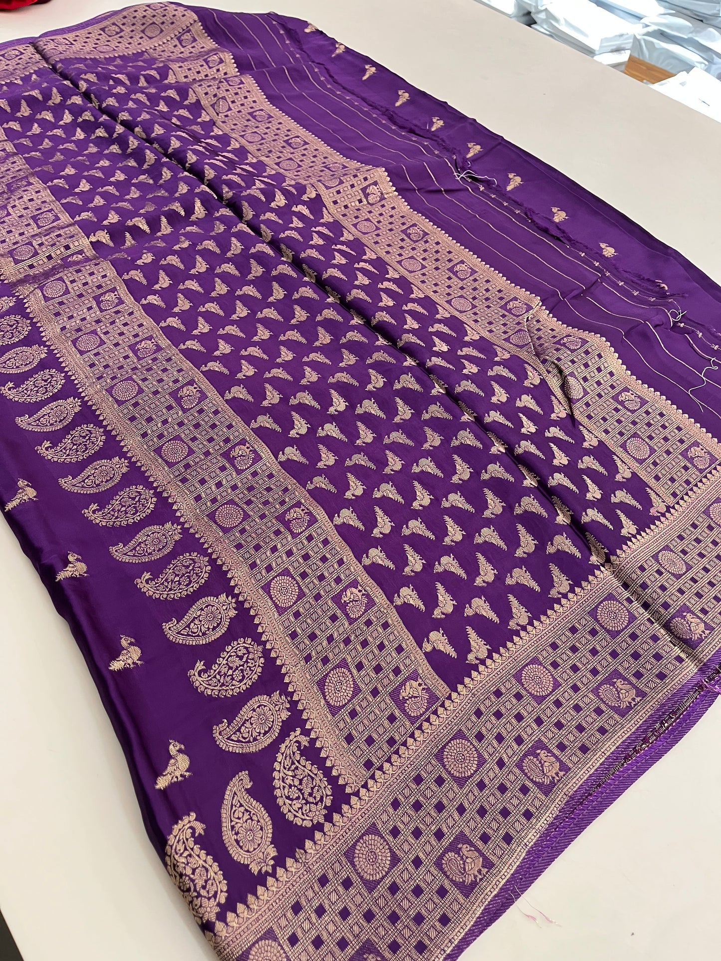 Pure Banarsi Satin Silk
