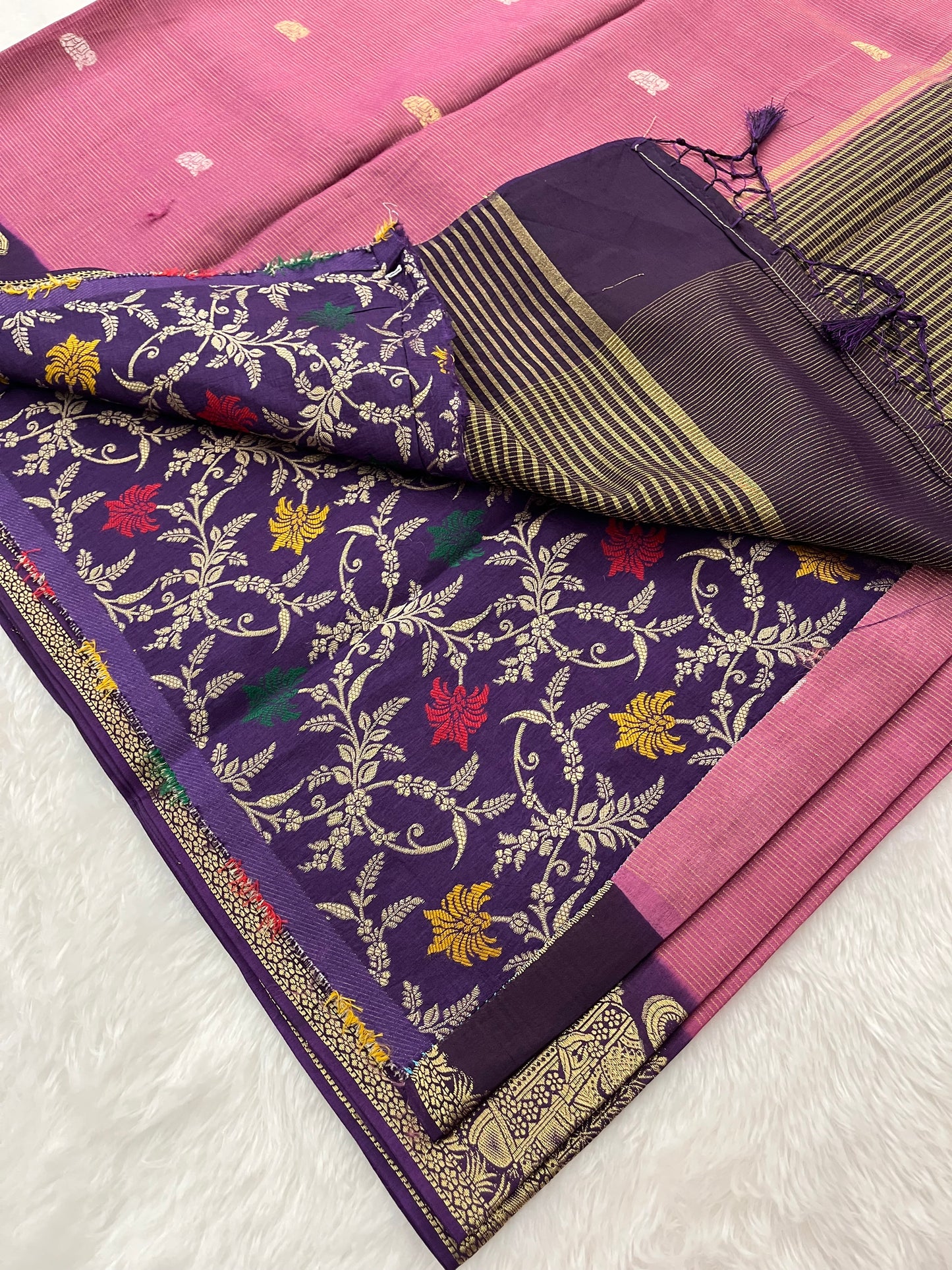 M3 Banarasi crape viscose