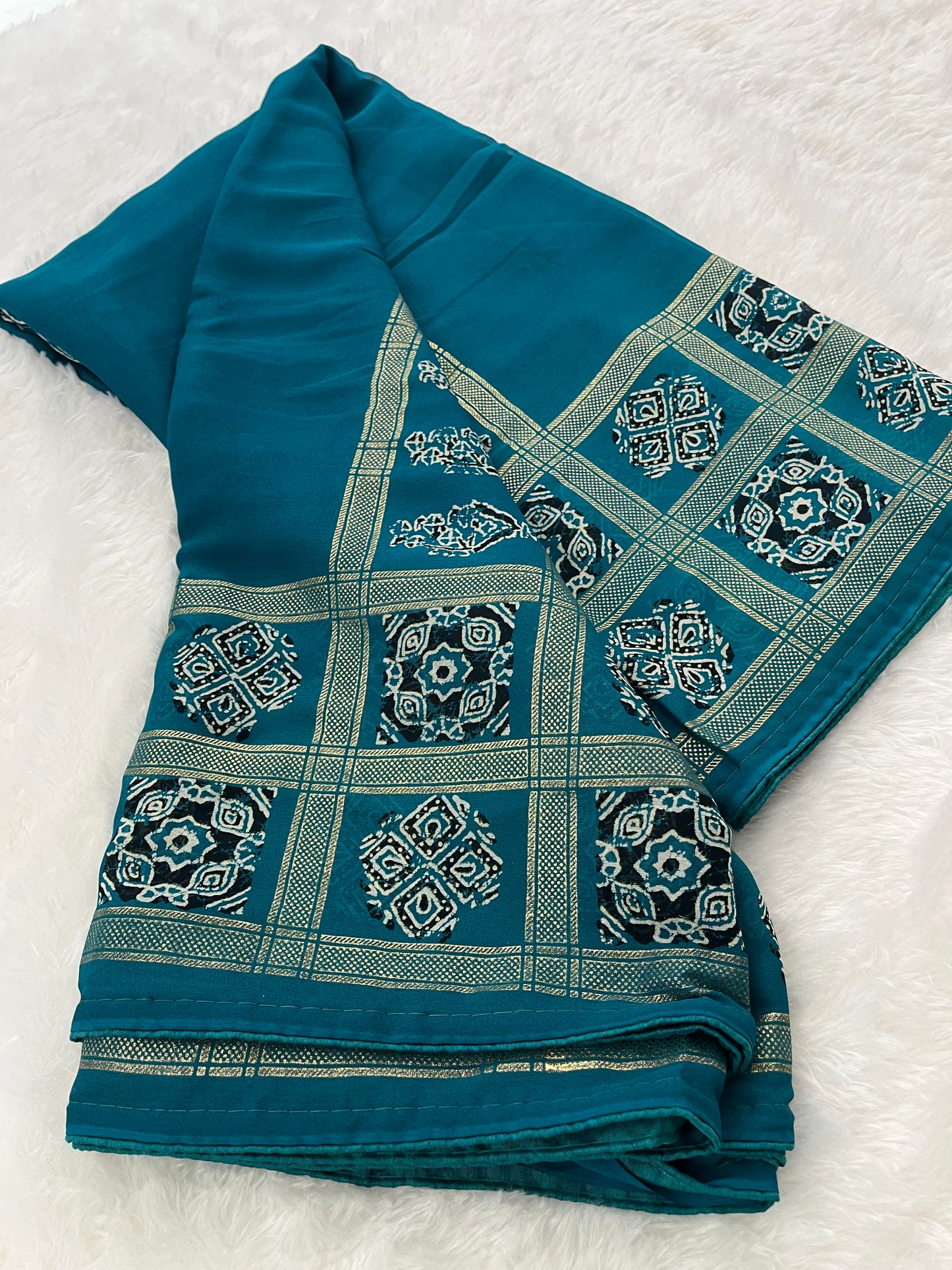 Bandhini Crape Chiffon