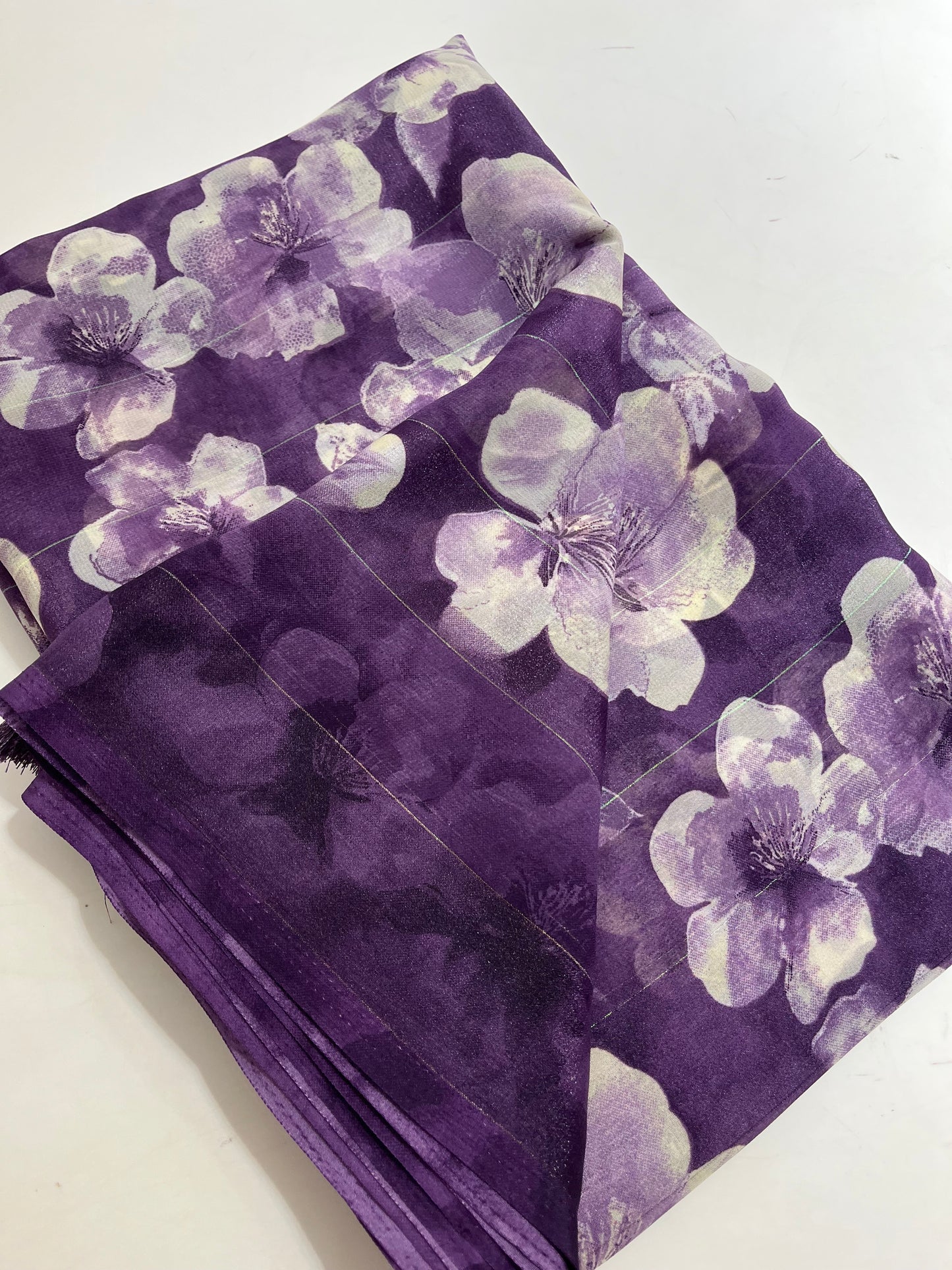 Printed chiffon