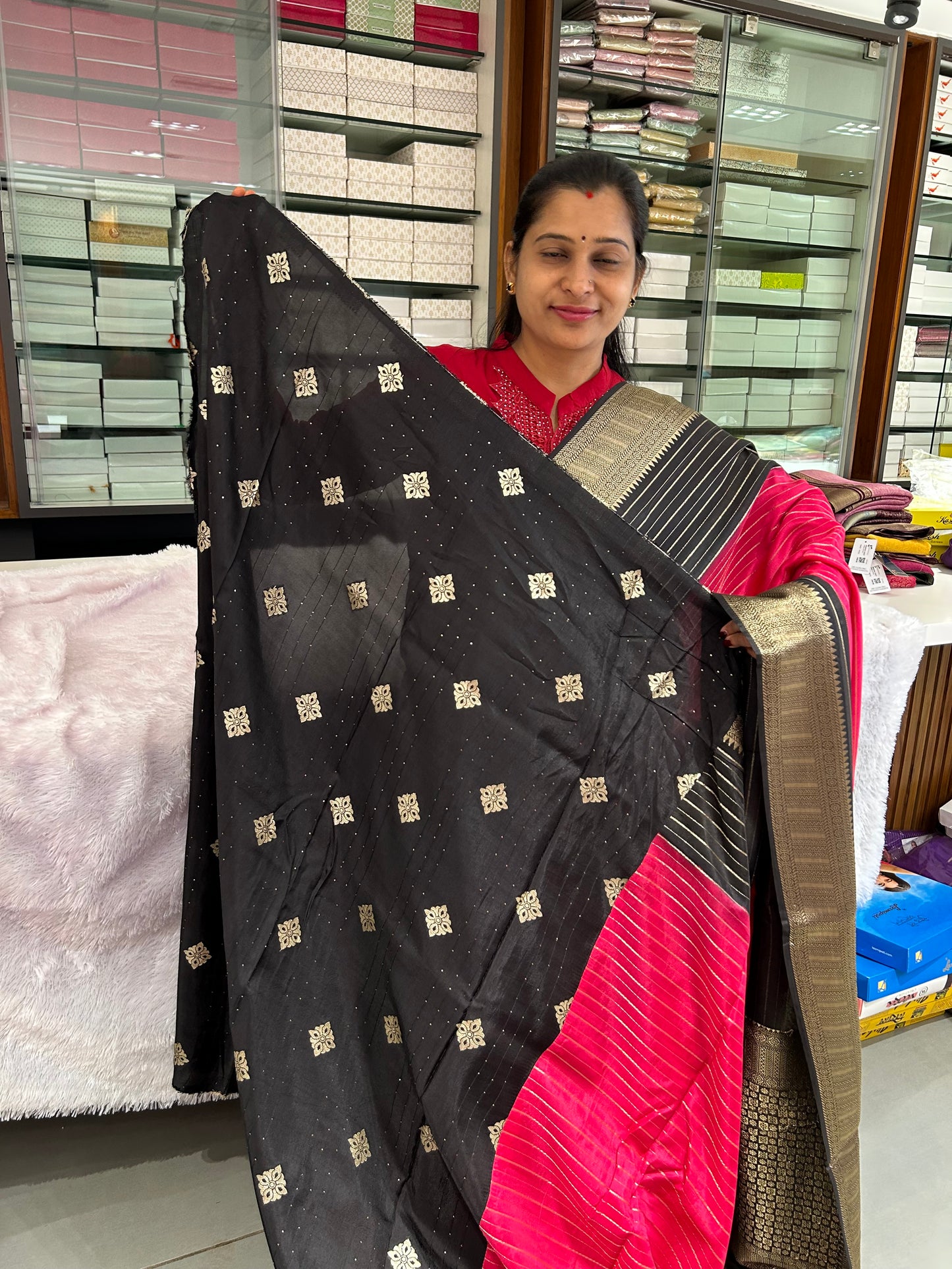 Banarasi viscose crape fancy
