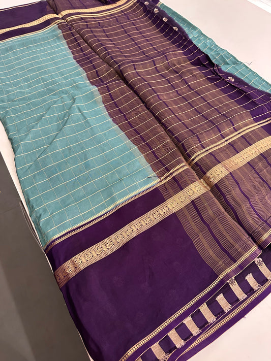 Banarasi Crape Viscose saree-M25