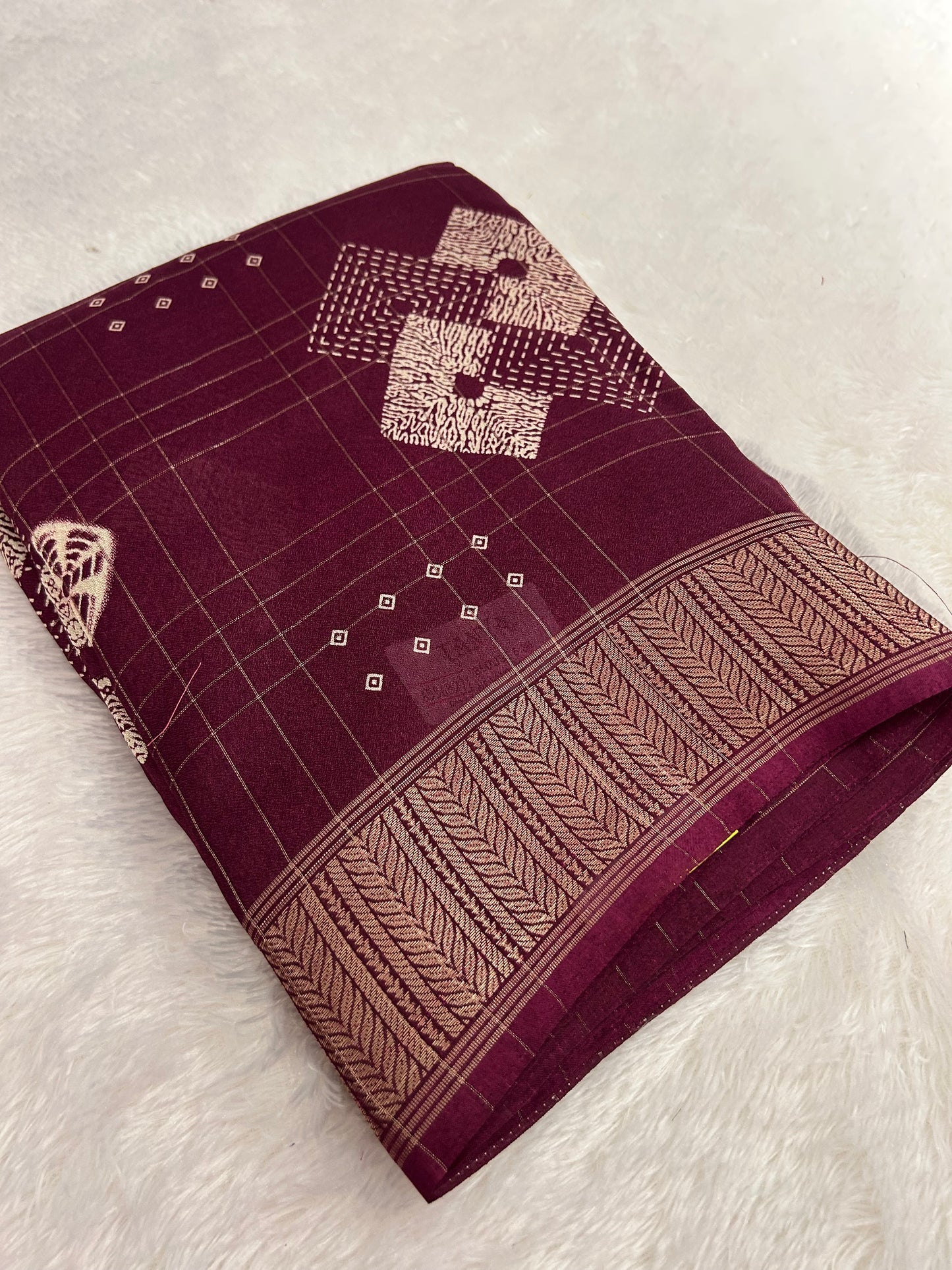Tussar Chiffon