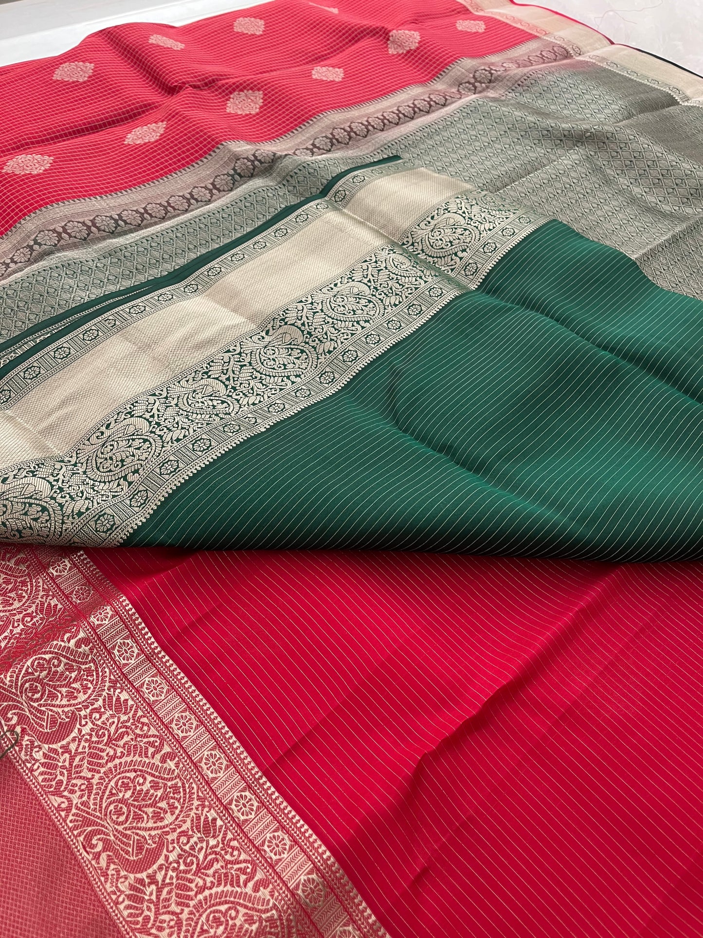 AP30 Pure mix silk saree