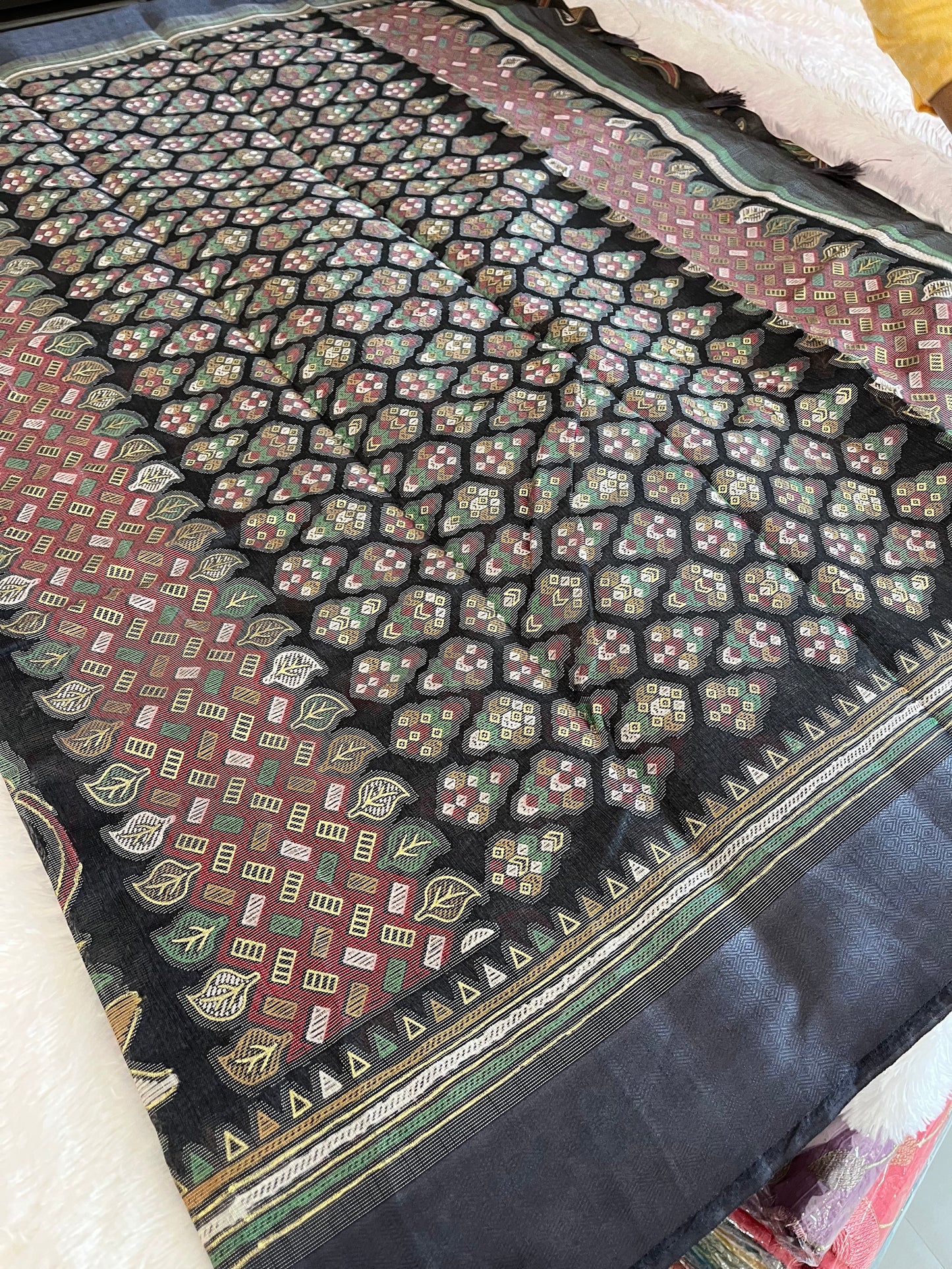 Linen chiffon