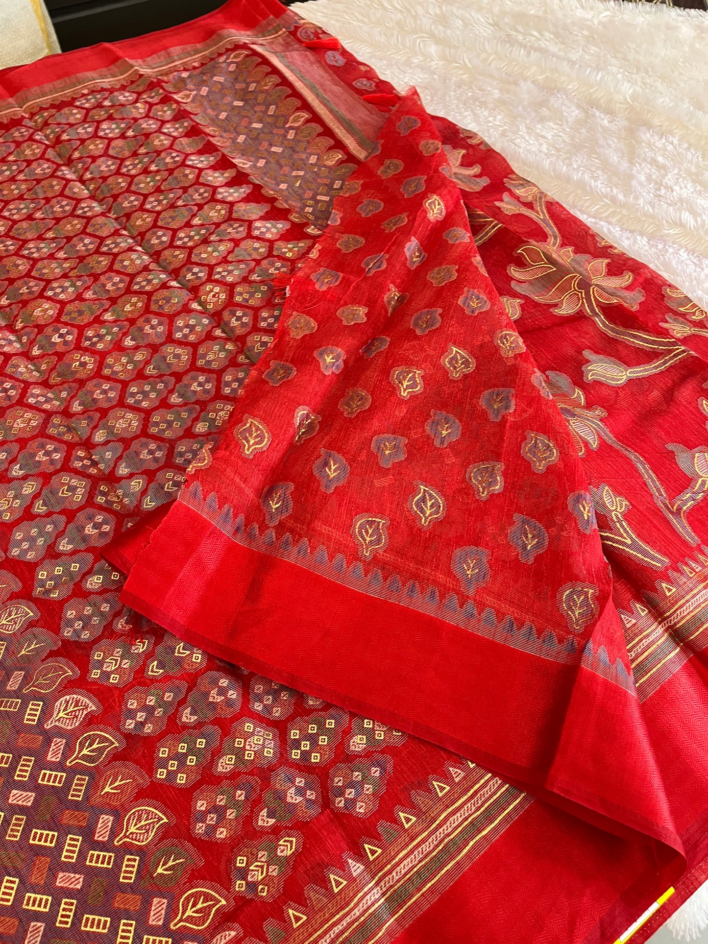 Linen chiffon