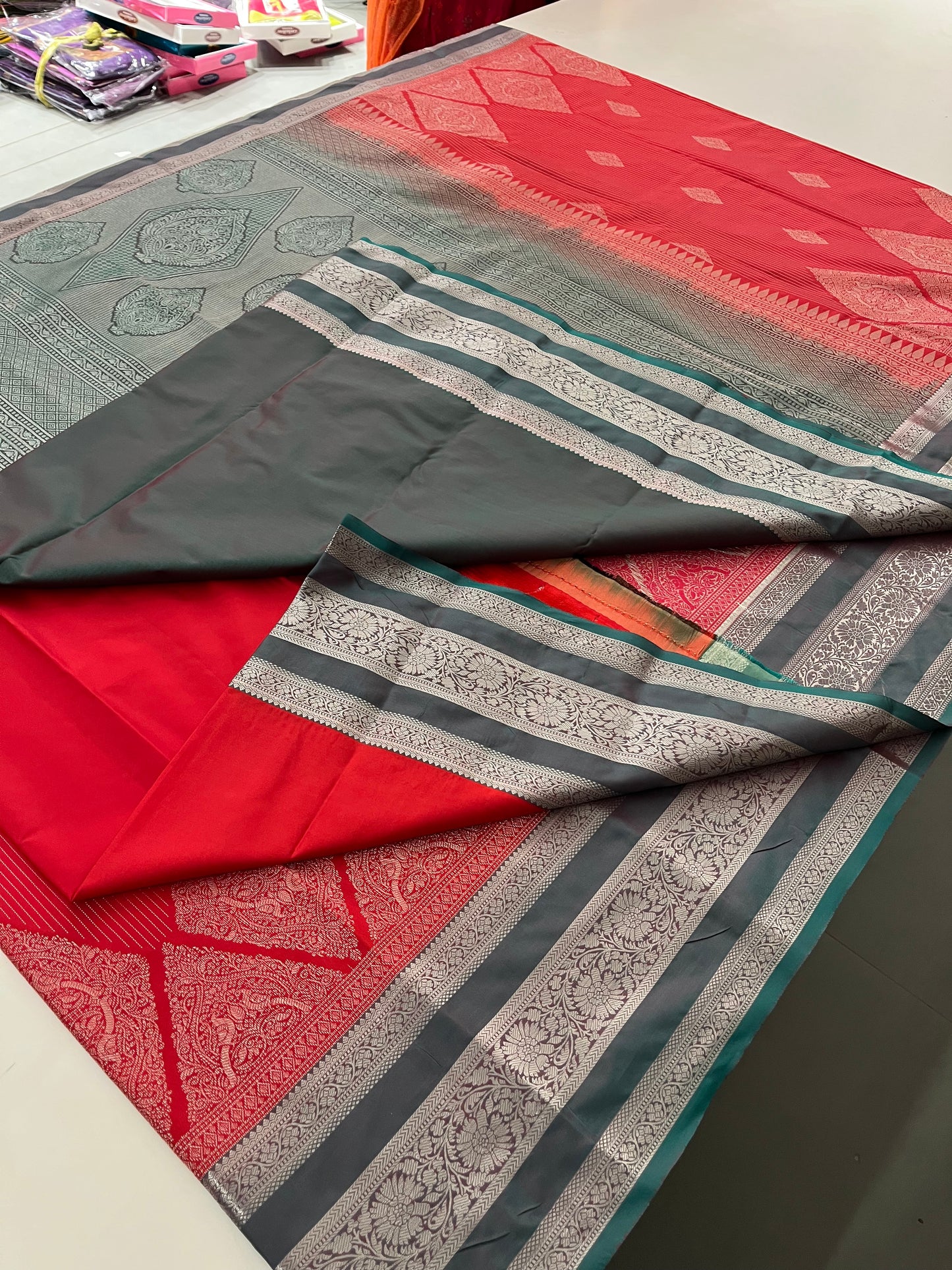 Kanchi Sami Silk Brocade