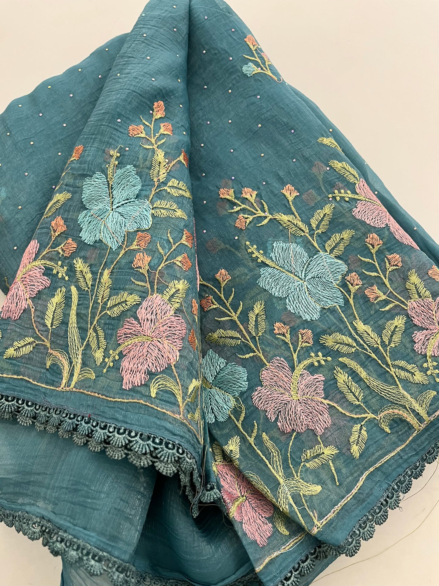 Ju9 Soft Organza Embroidery