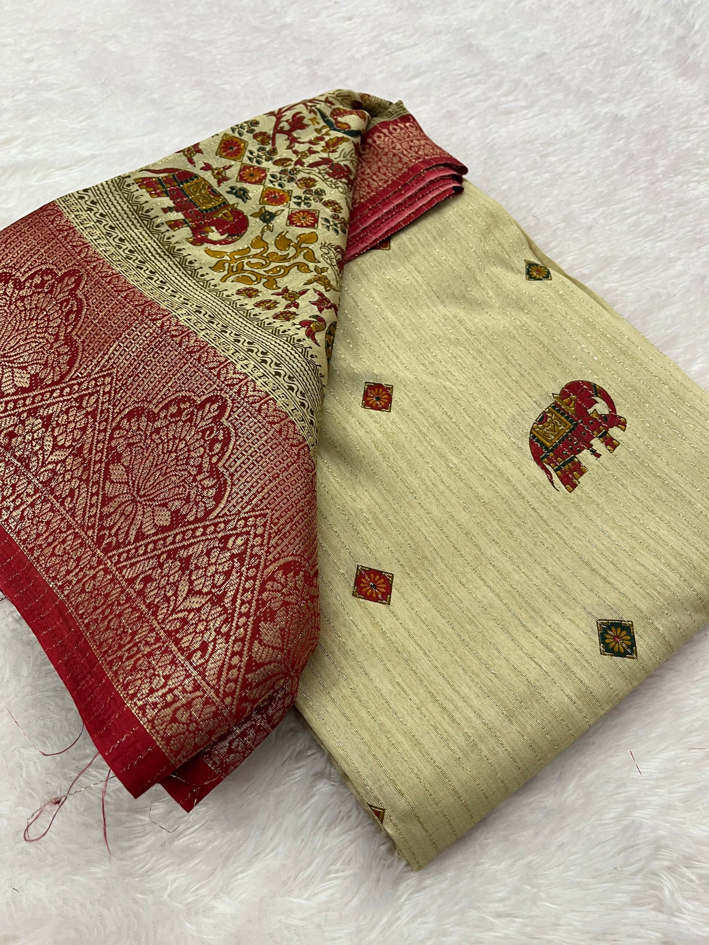 Tussar fancy