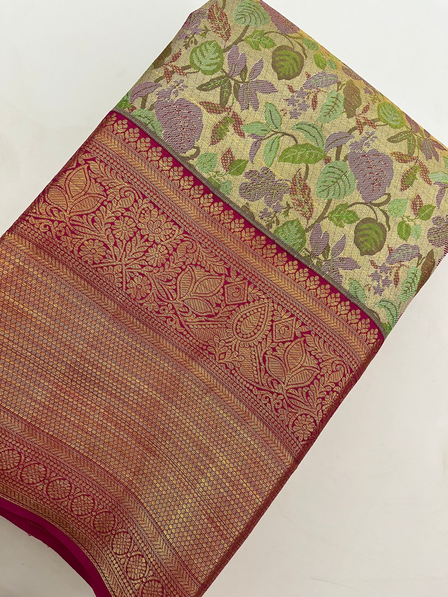 Pure Kanchi Silk Saree