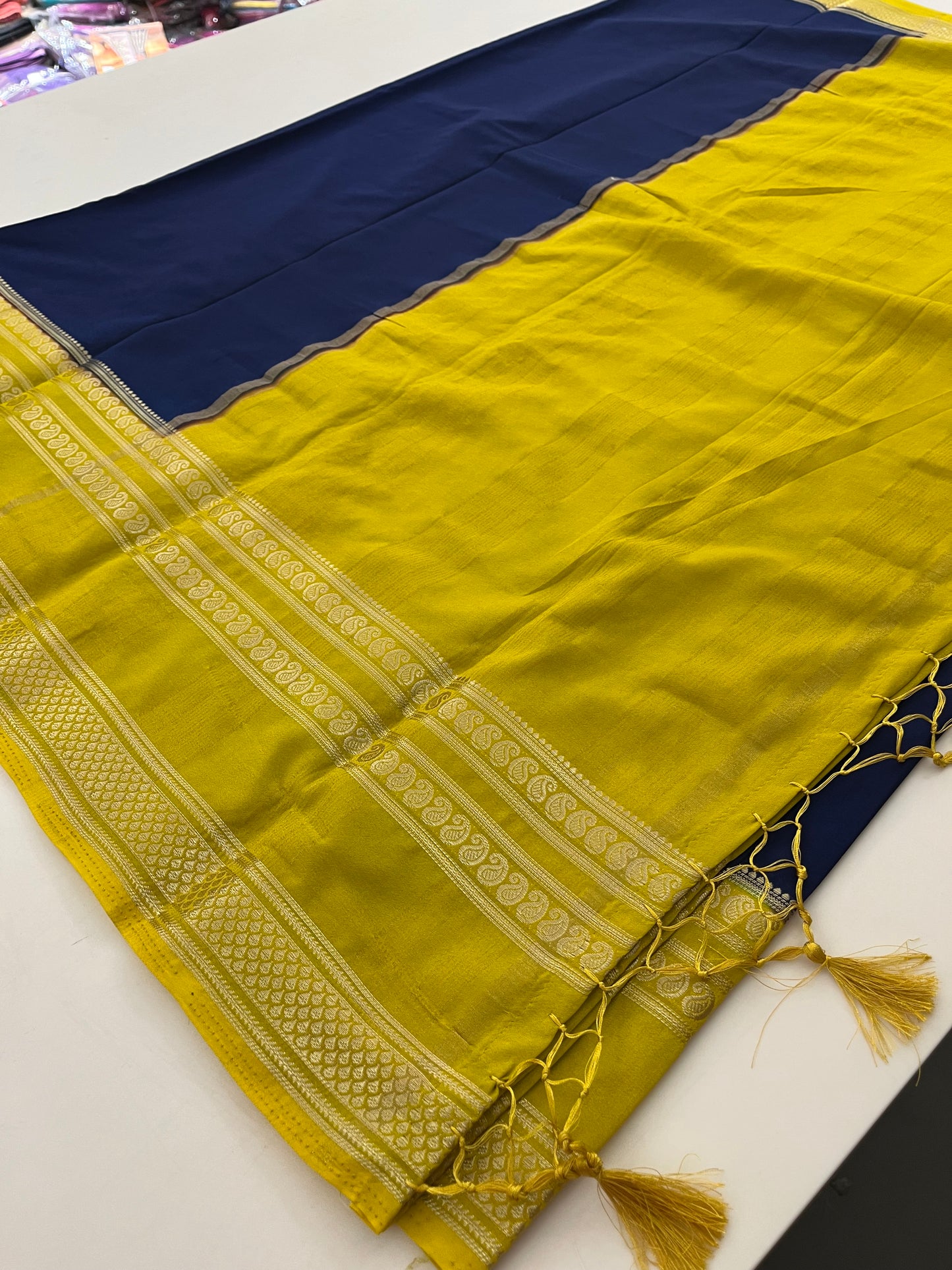 Premium Crape Banarasi
