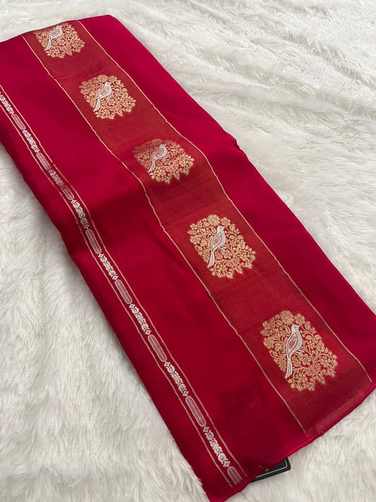 Borderless Chinnon Fancy saree