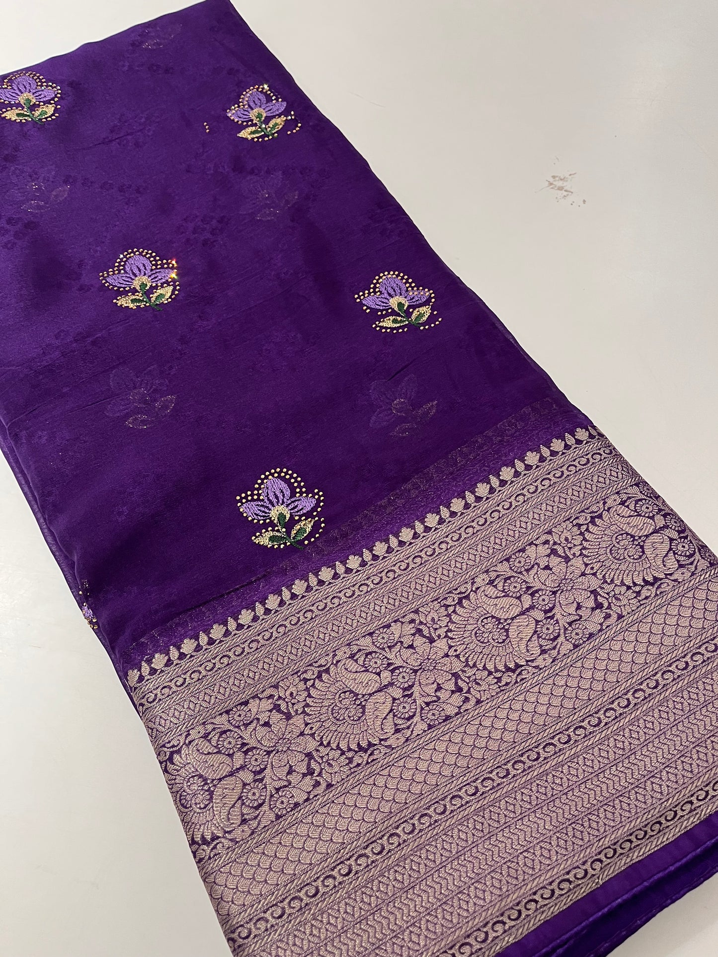 Premium laser chiffon