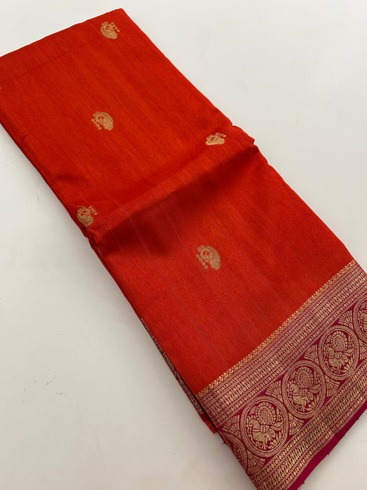 Premium Tussar Fancy Saree-J9