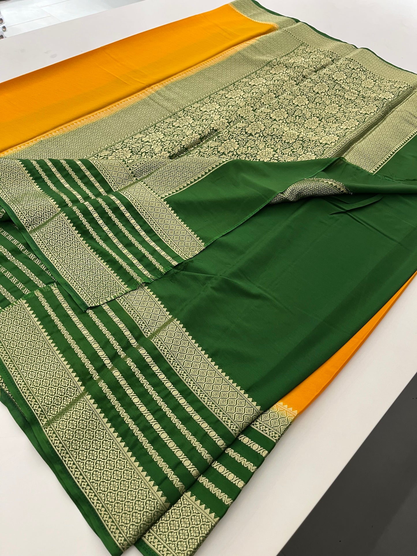 Premium crape silk