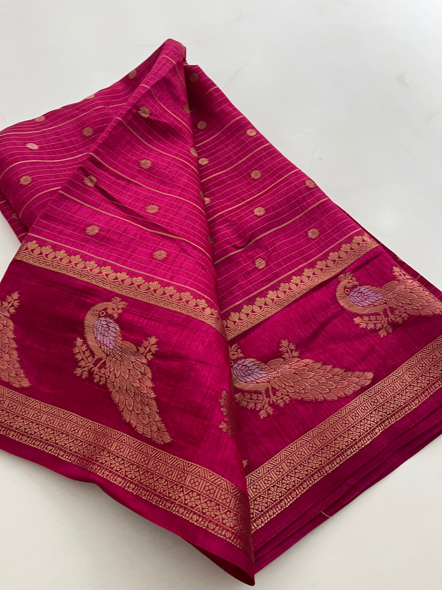 Tussar Fancy saree
