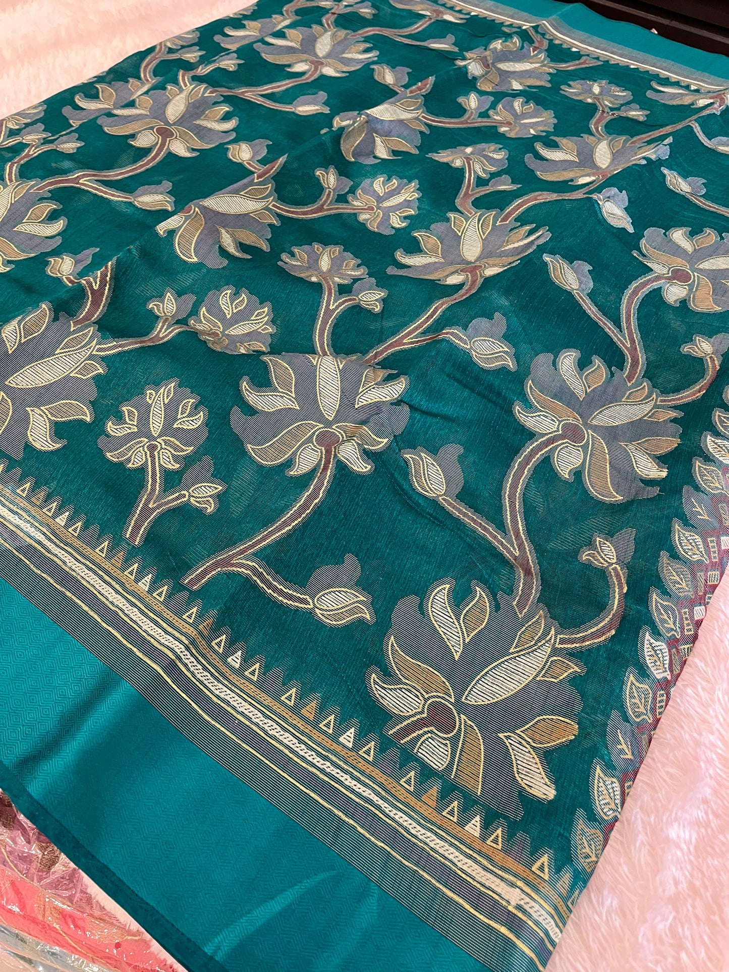 Linen chiffon