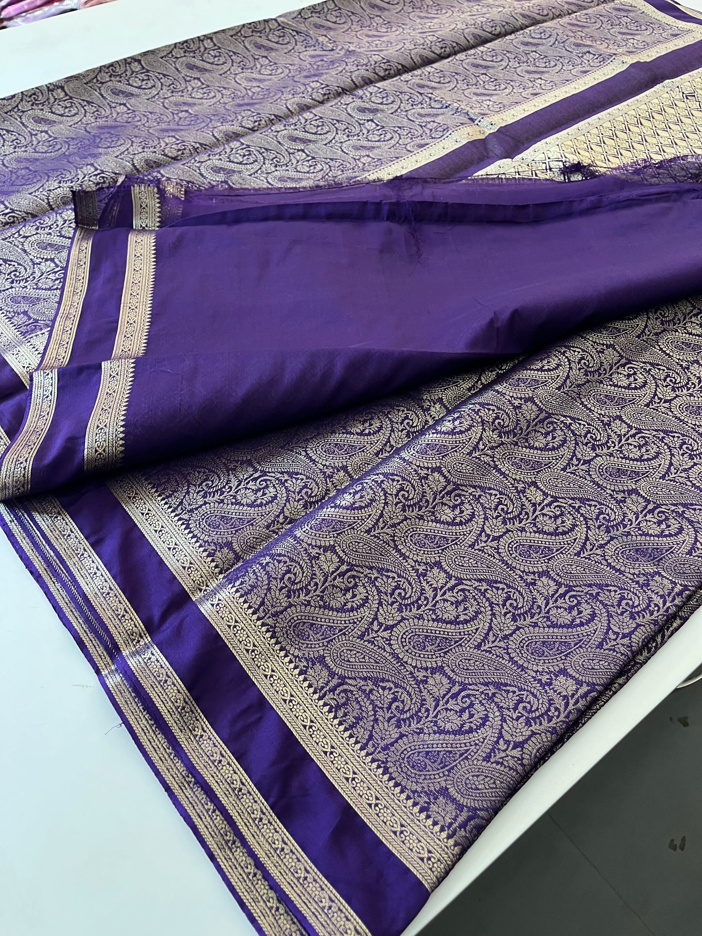 Banarasi brocade soft silk