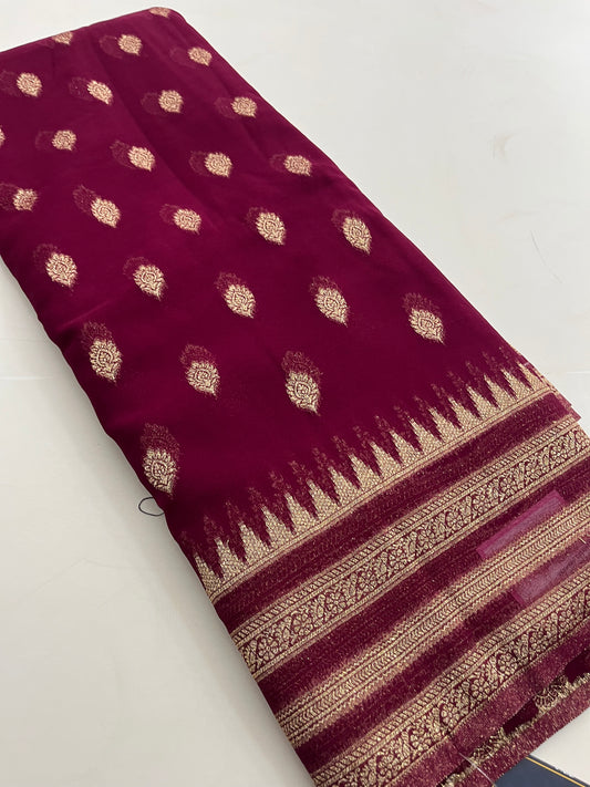 Georgette Gold Buttas