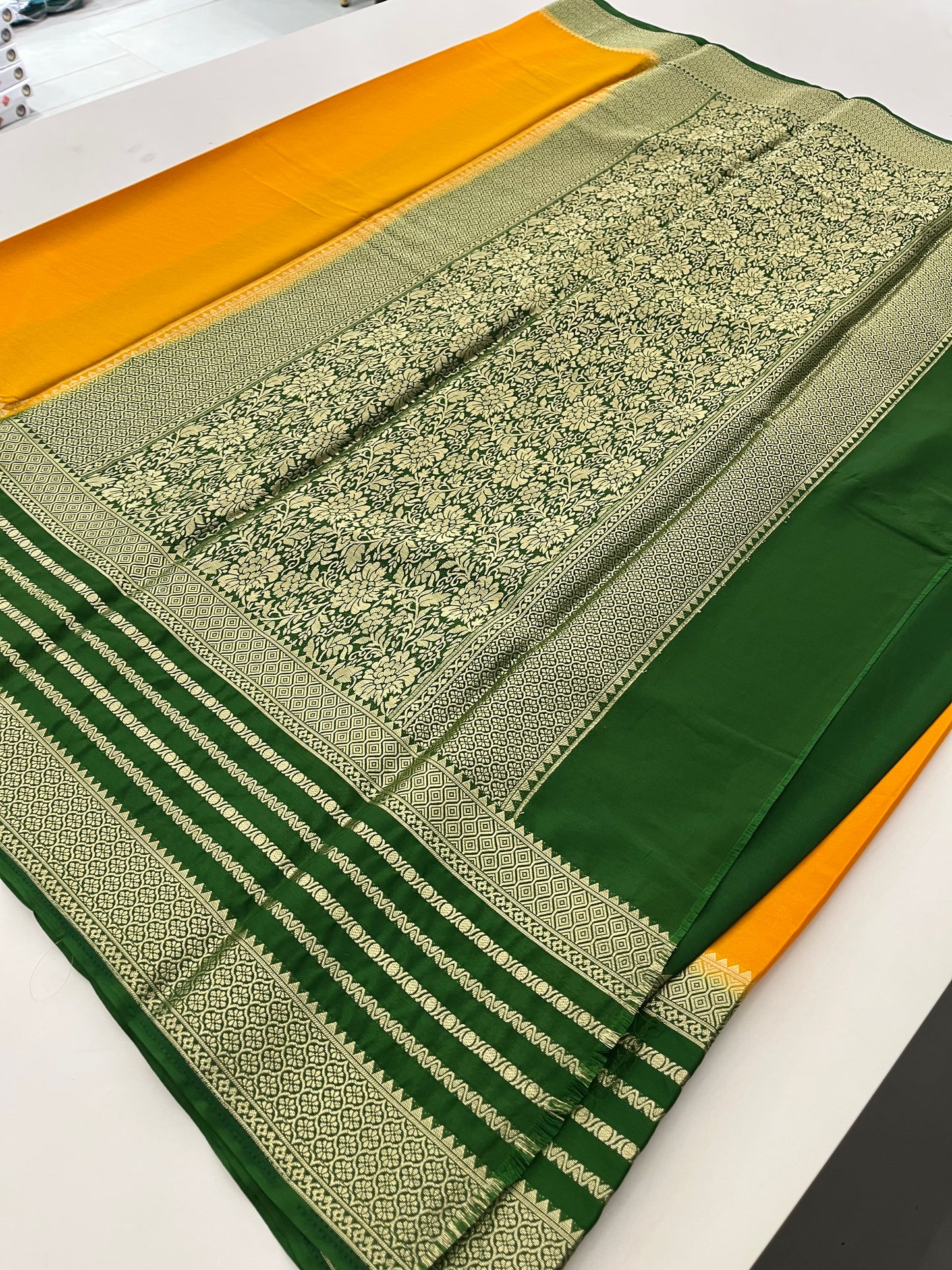 Premium crape silk