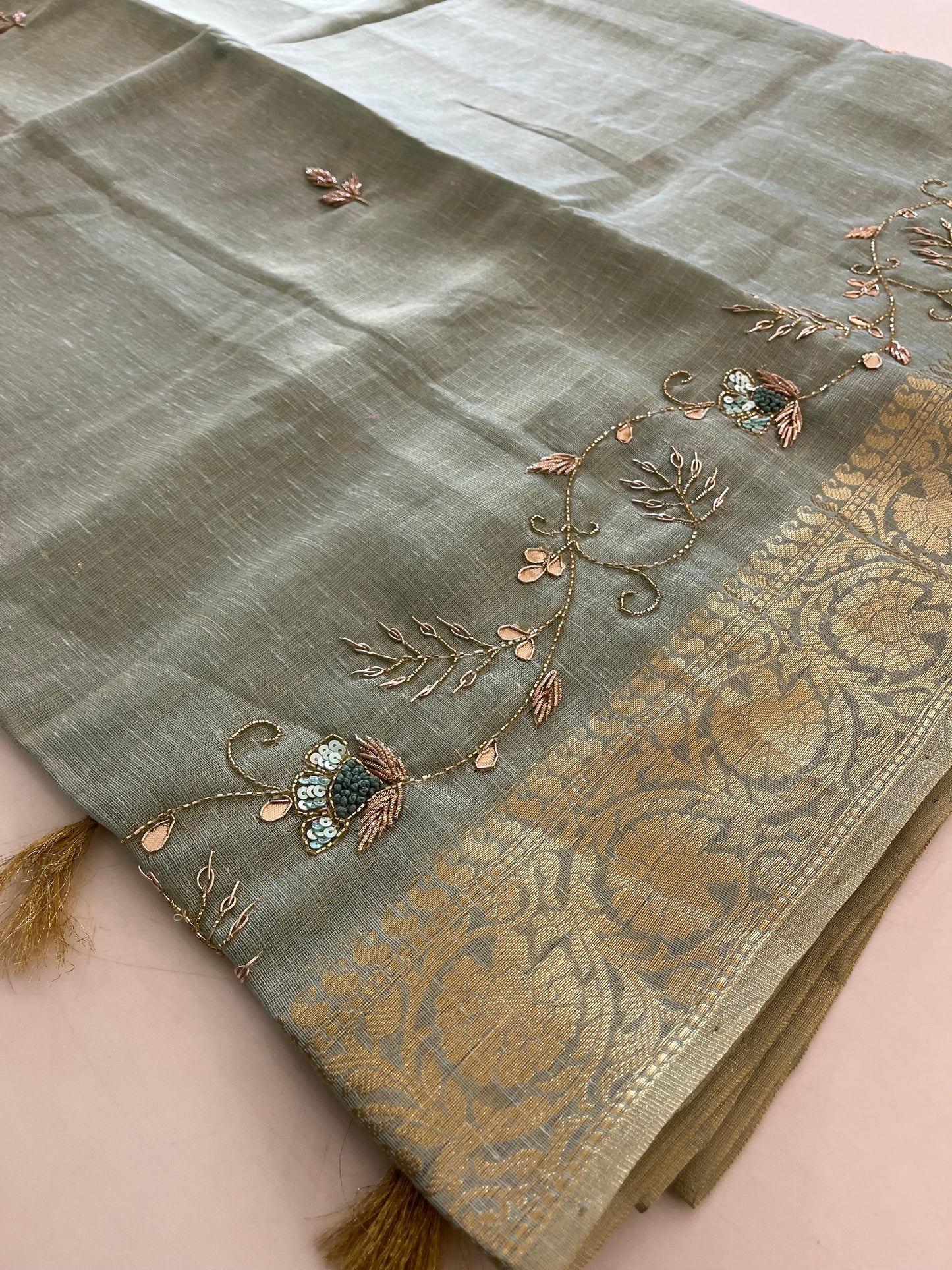 Jaipuri Soft cotton full embroidery Designer