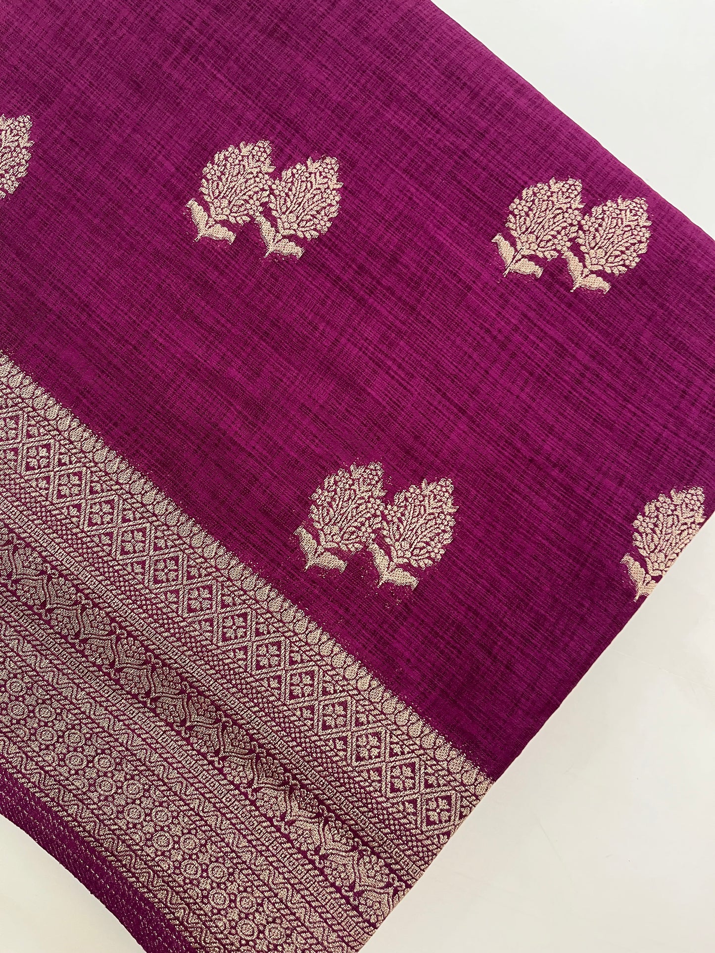 Linen Fancy Saree
