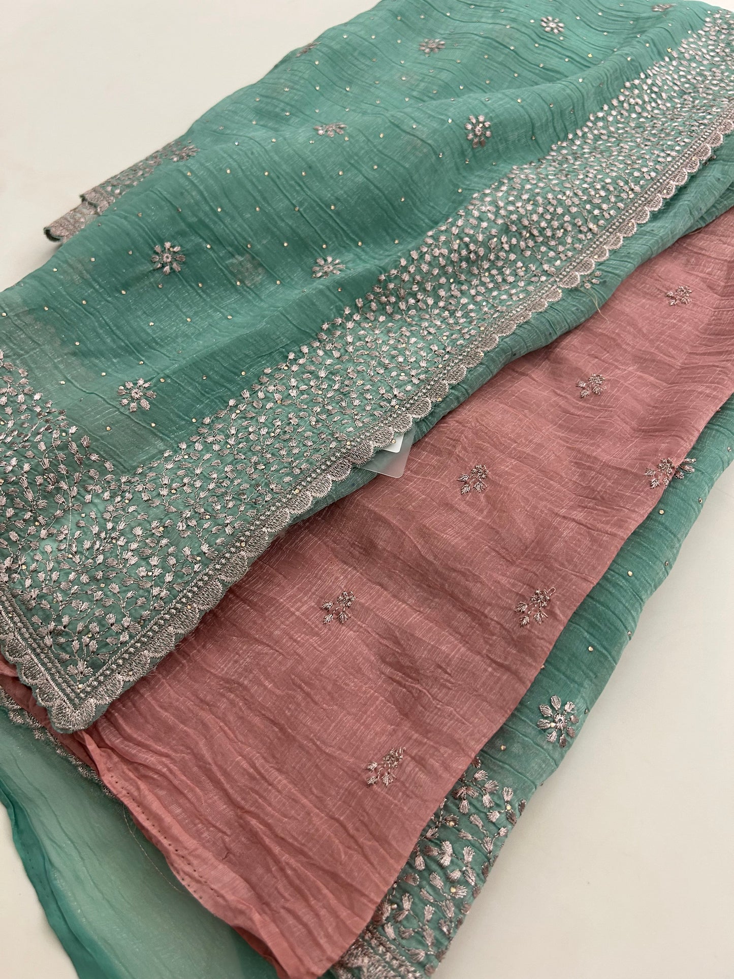 Organza Work Saree-M30