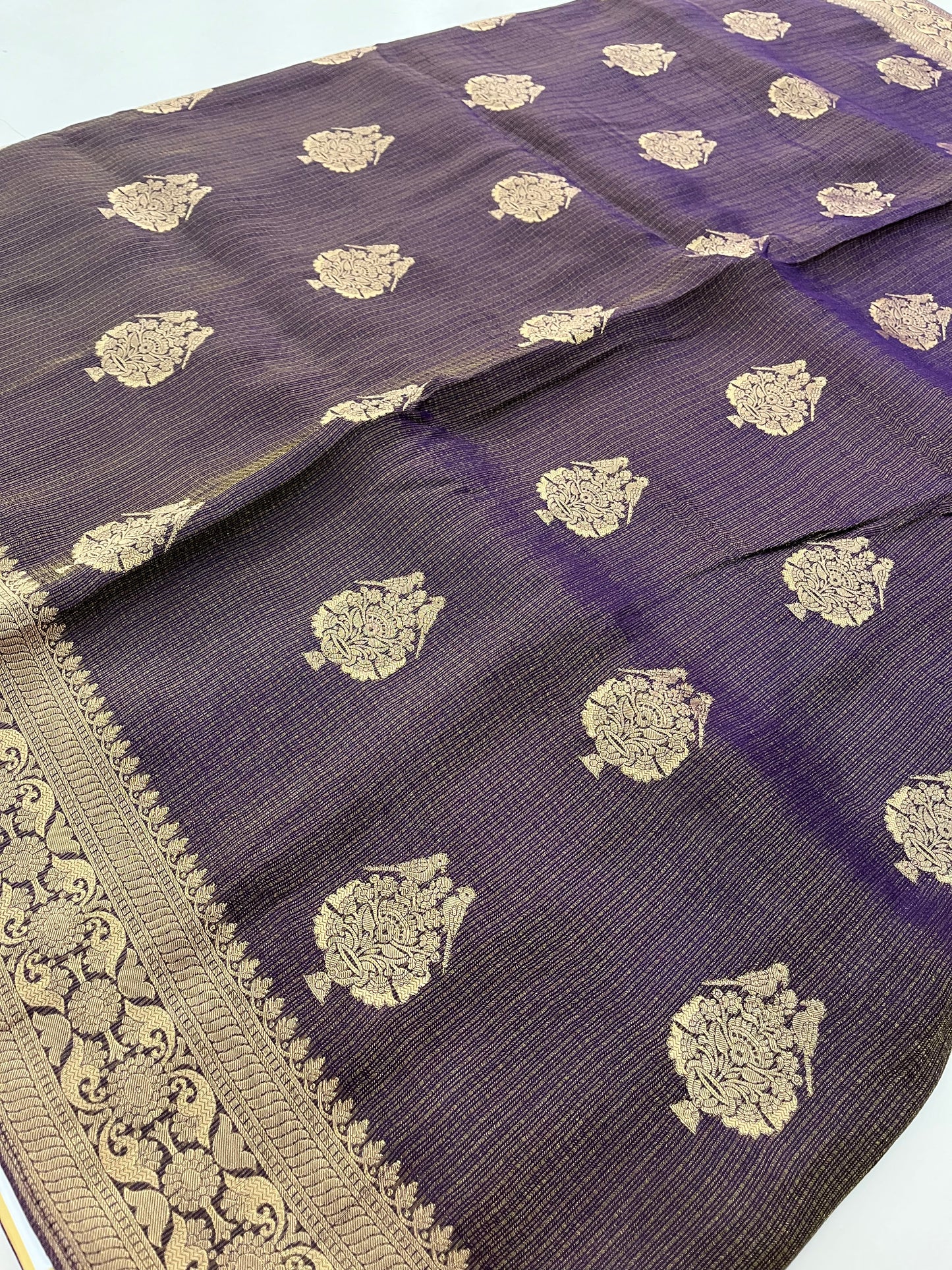 Banarasi tissue silk