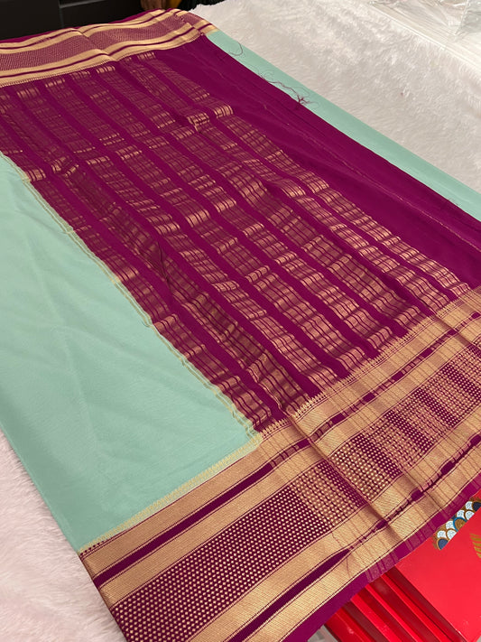 Semi Crepe Mysore Silk