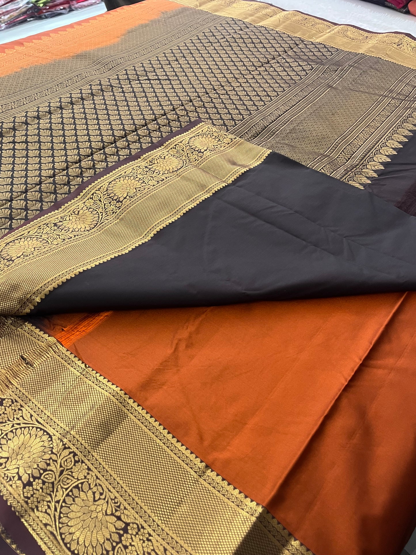 Full Mix Kanchi Saree-M10