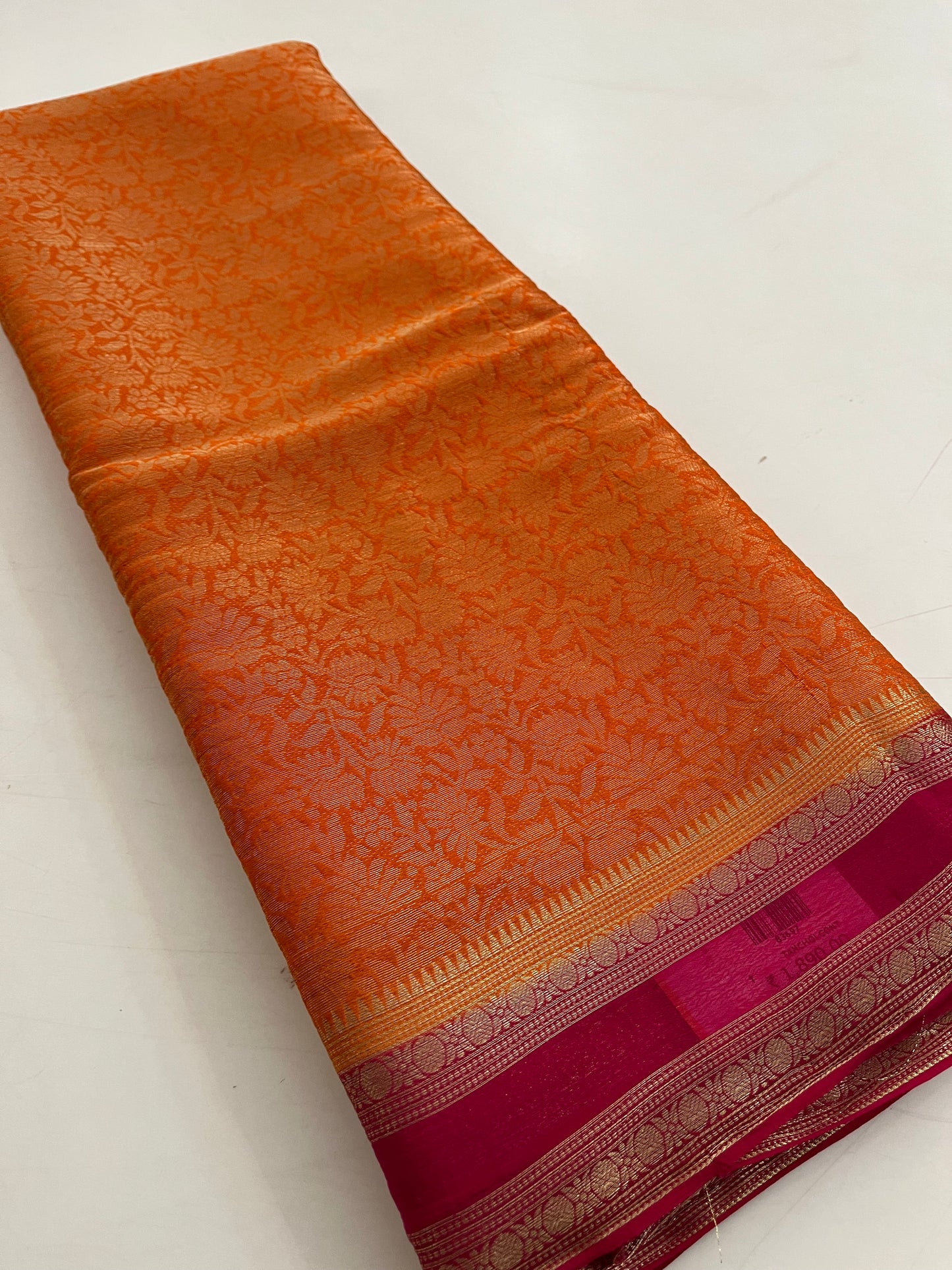 Brocade Banarasi soft silk