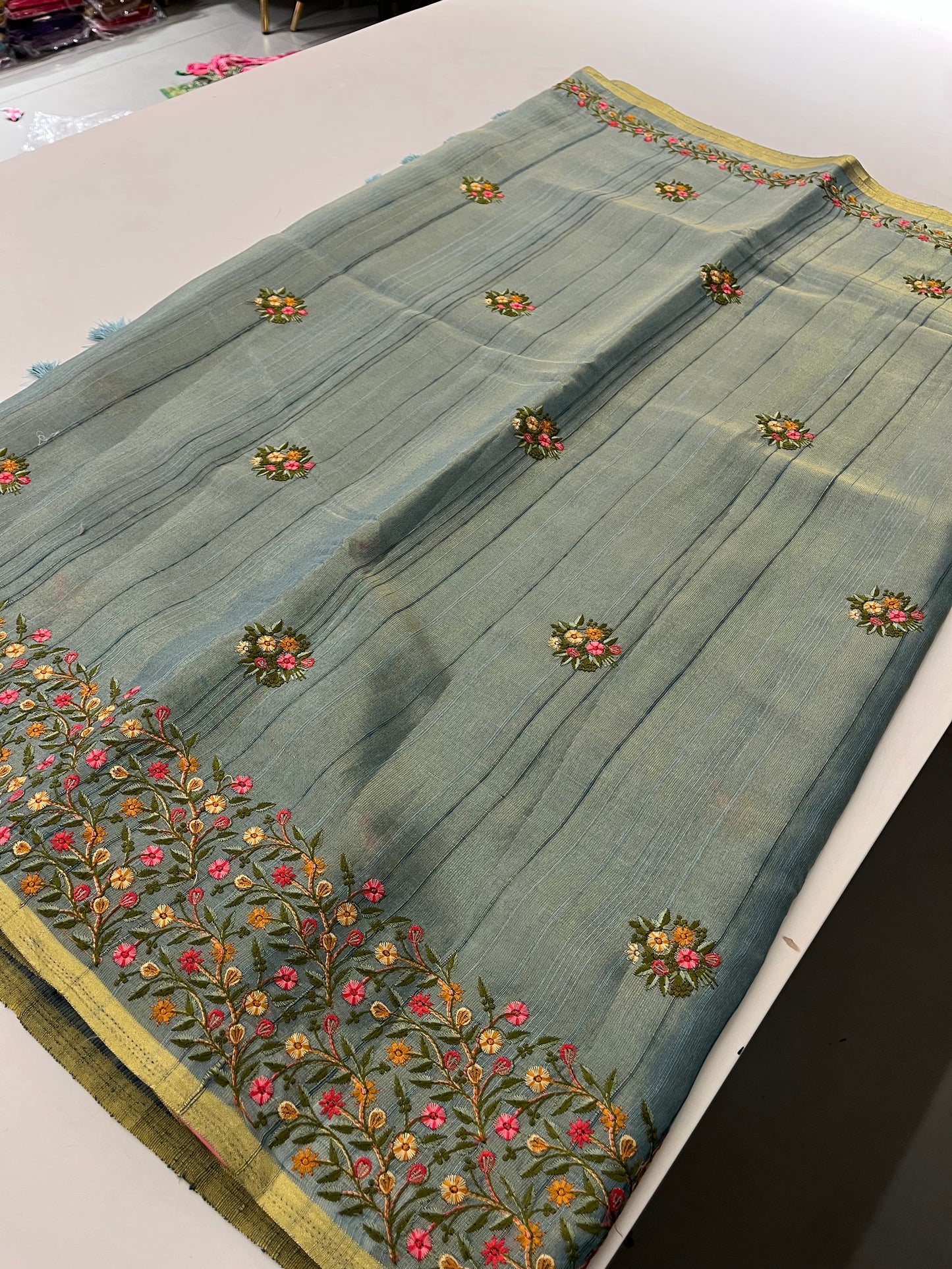 Jute Fancy Embroidery Work