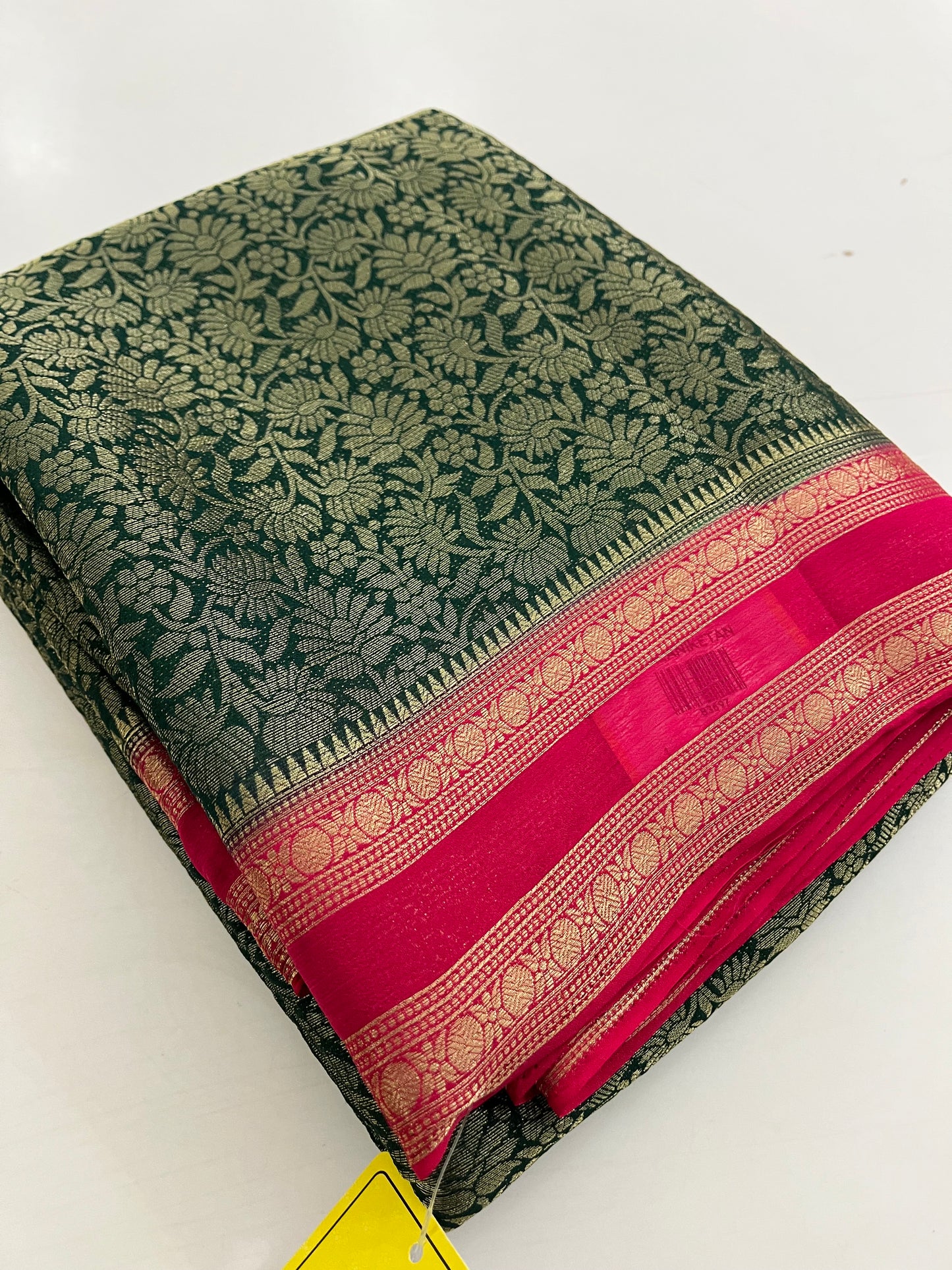 Brocade Banarasi soft silk