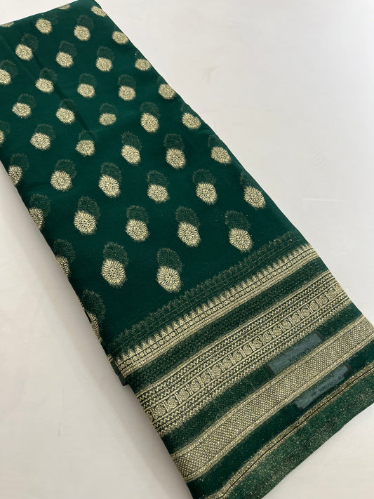 Georgette Gold Buttas