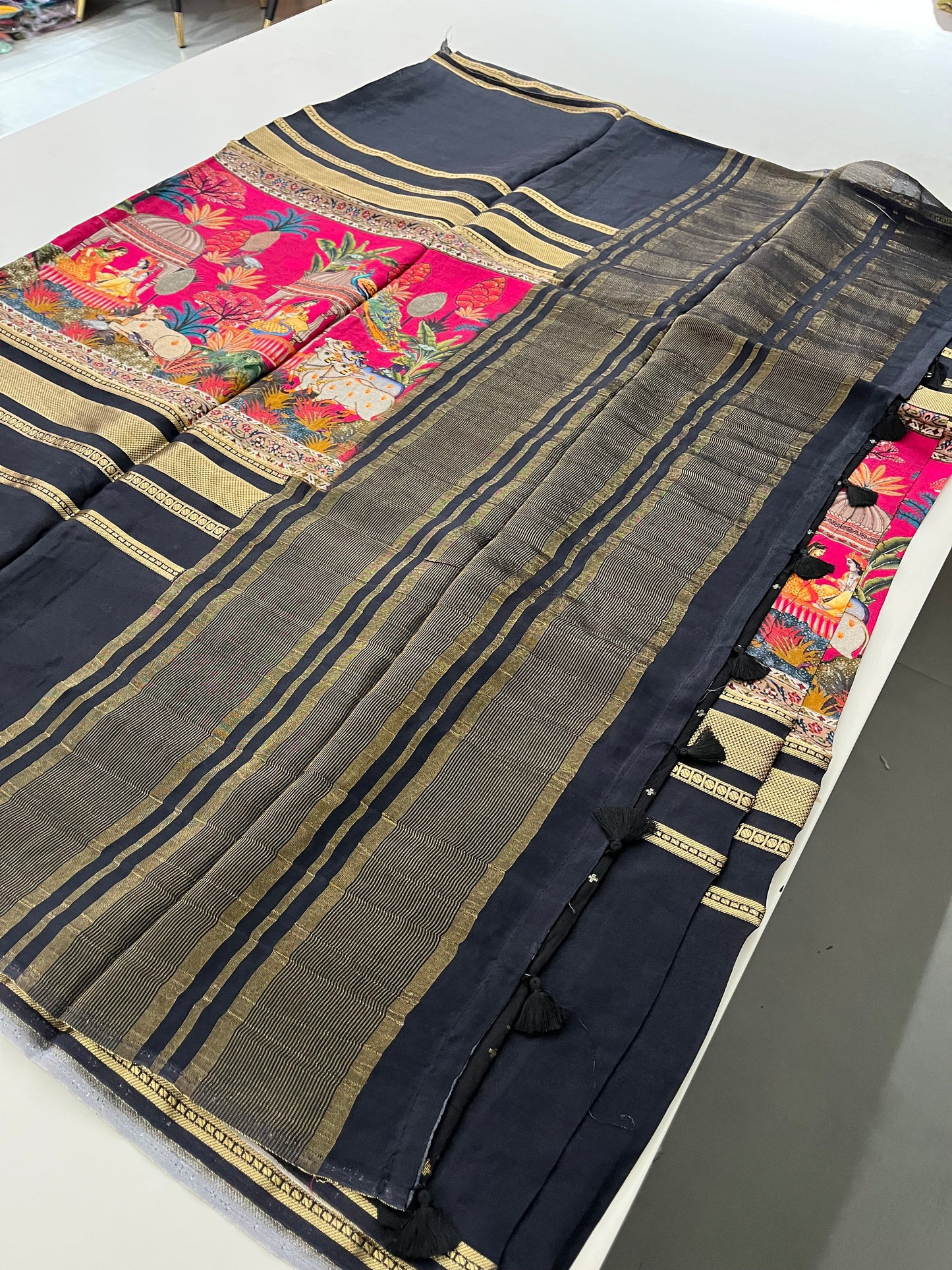 Designer Printed Crape