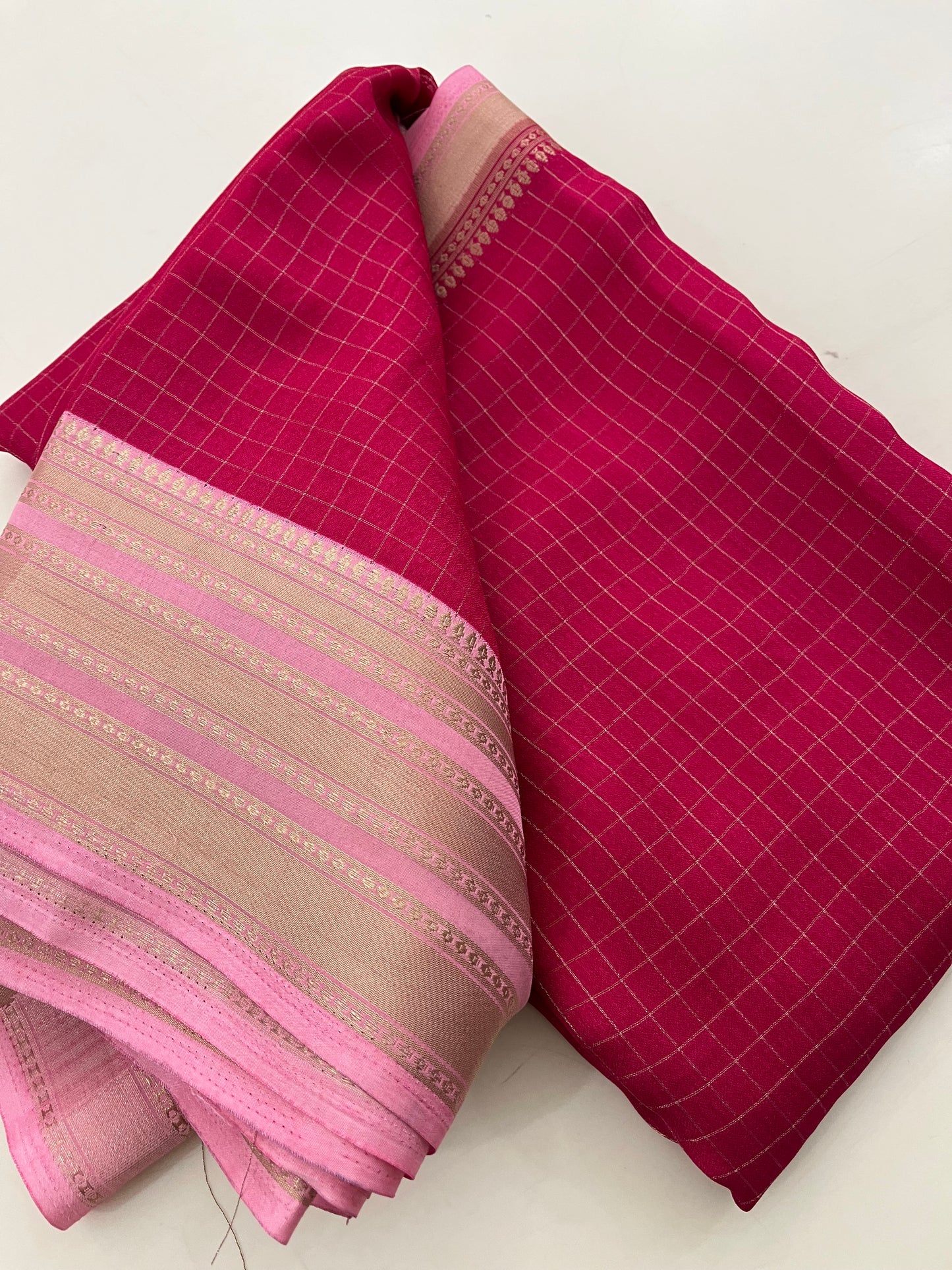 Crepe Chiffon Saree